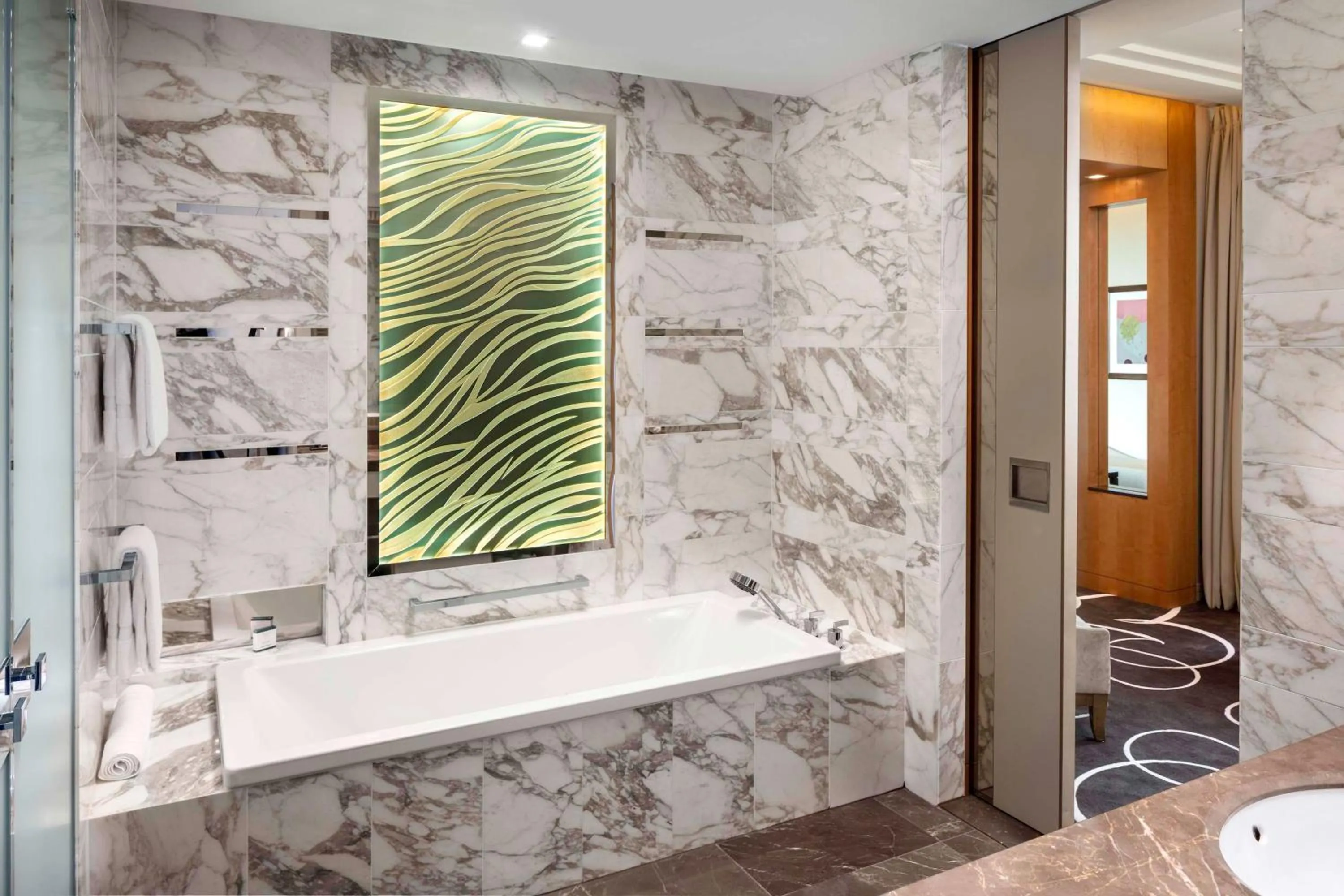 Bathroom in Waldorf Astoria Berlin