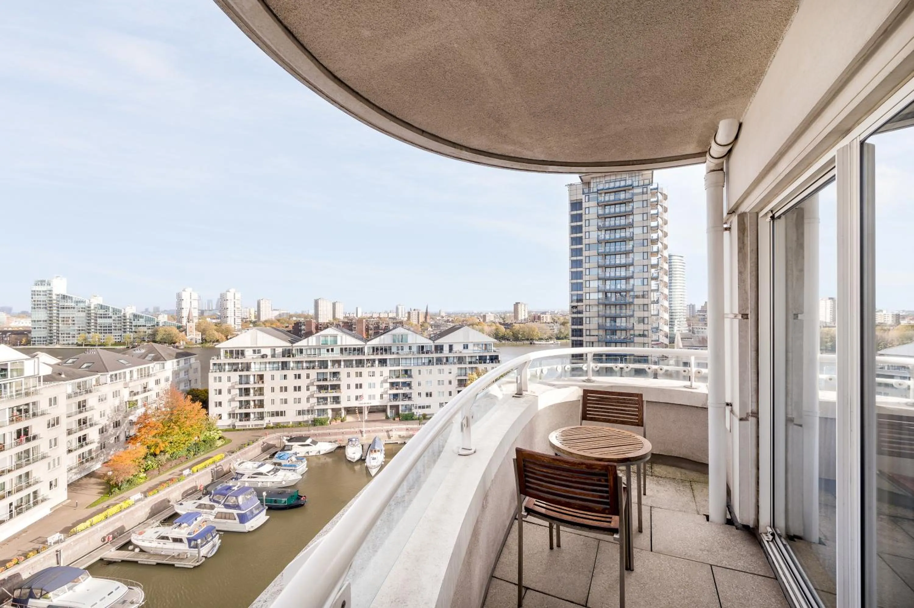 Balcony/Terrace in The Chelsea Harbour Hotel and Spa