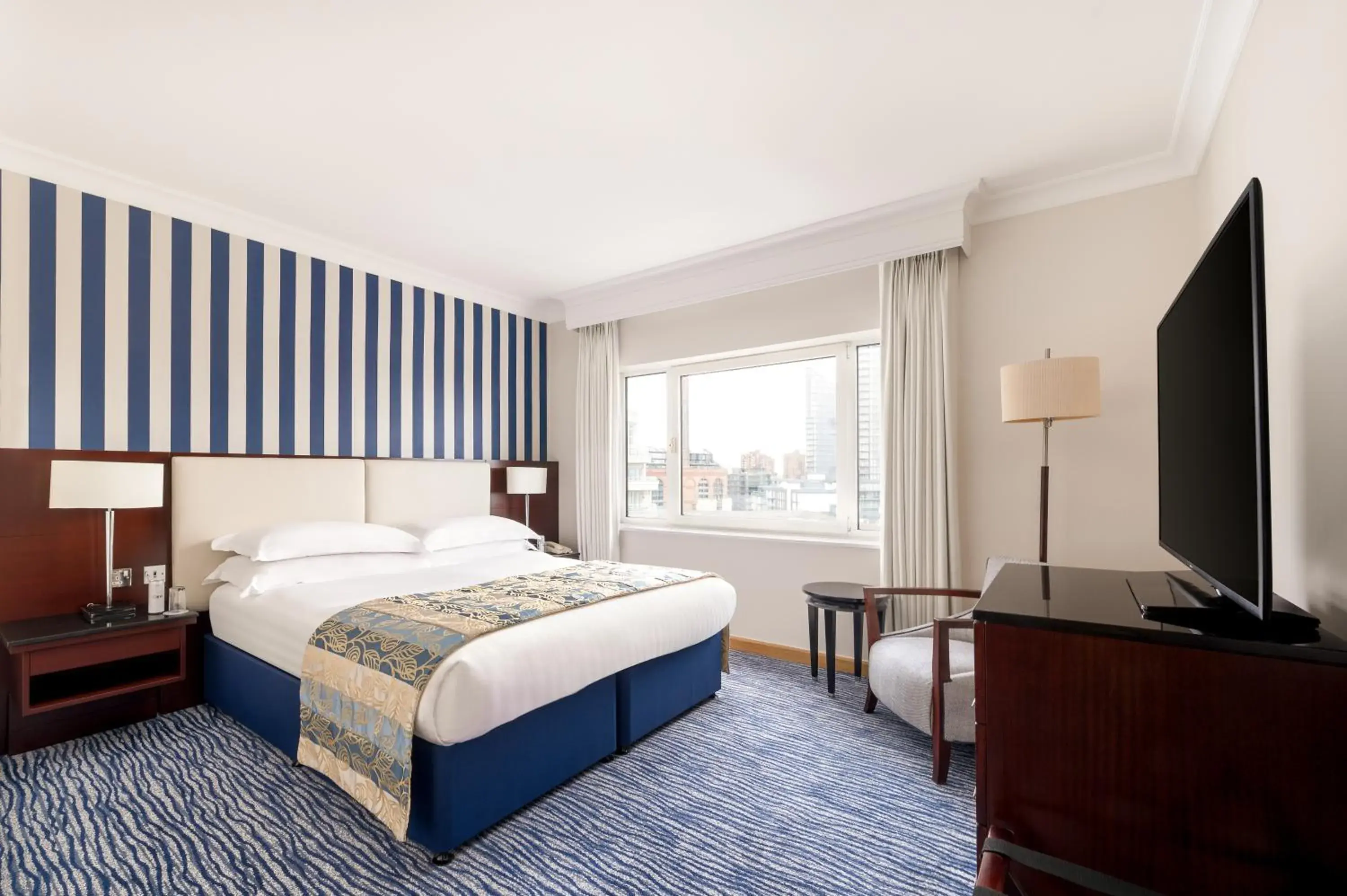 Bedroom, Bed in The Chelsea Harbour Hotel and Spa Bedroom, Bed in The Chelsea Harbour Hotel and Spa