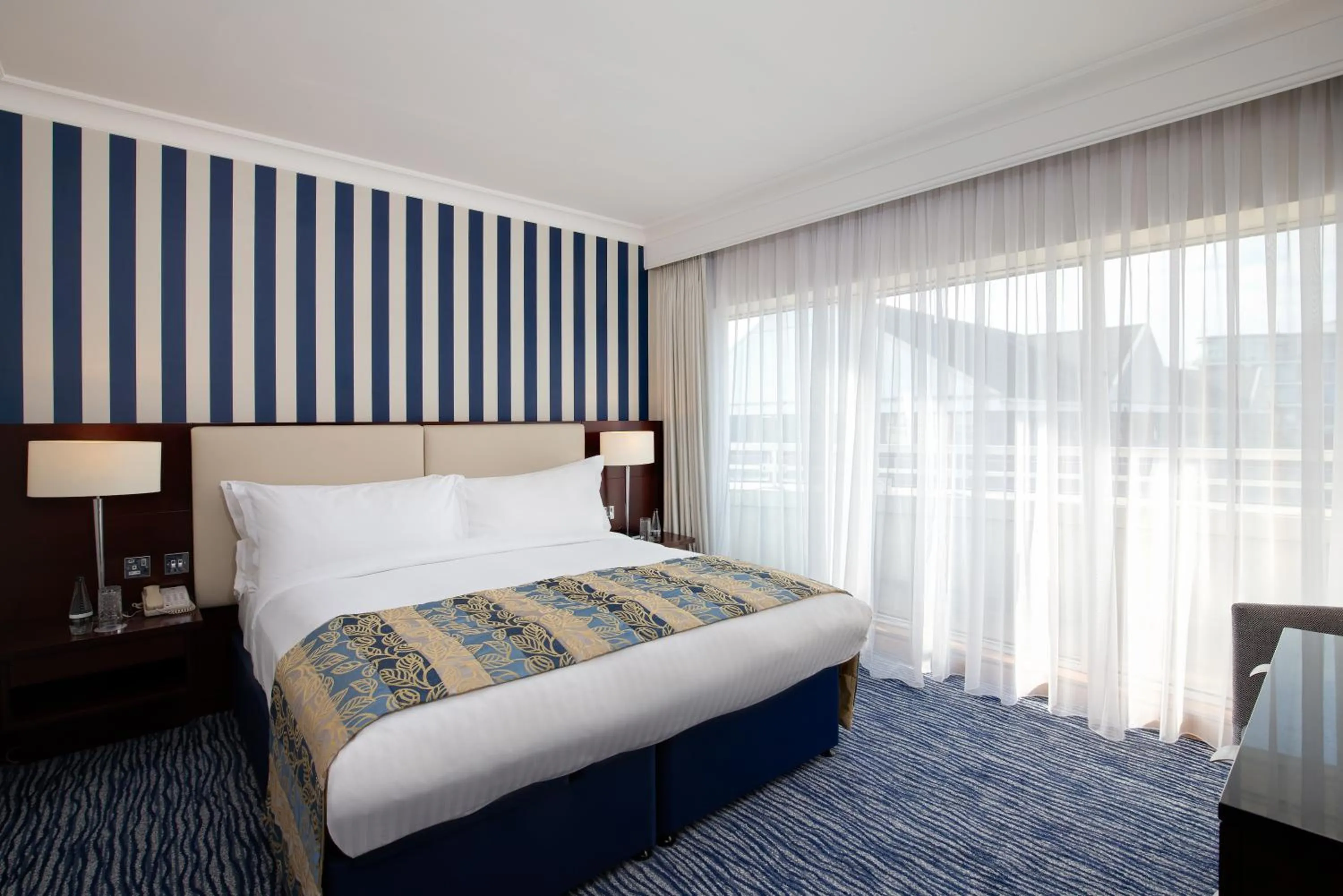 Bed in The Chelsea Harbour Hotel and Spa