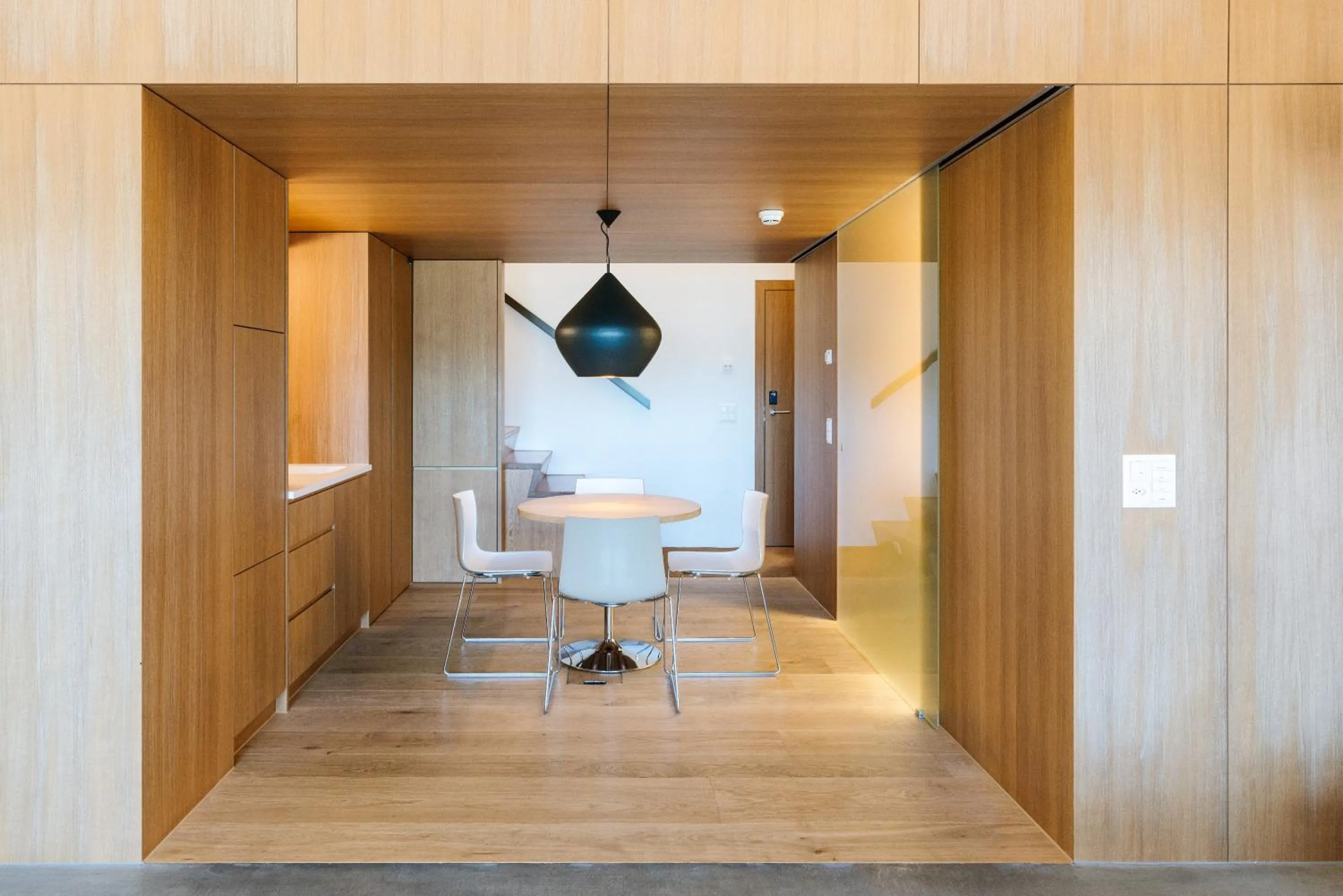 Seating area in B2 Hotel Zürich