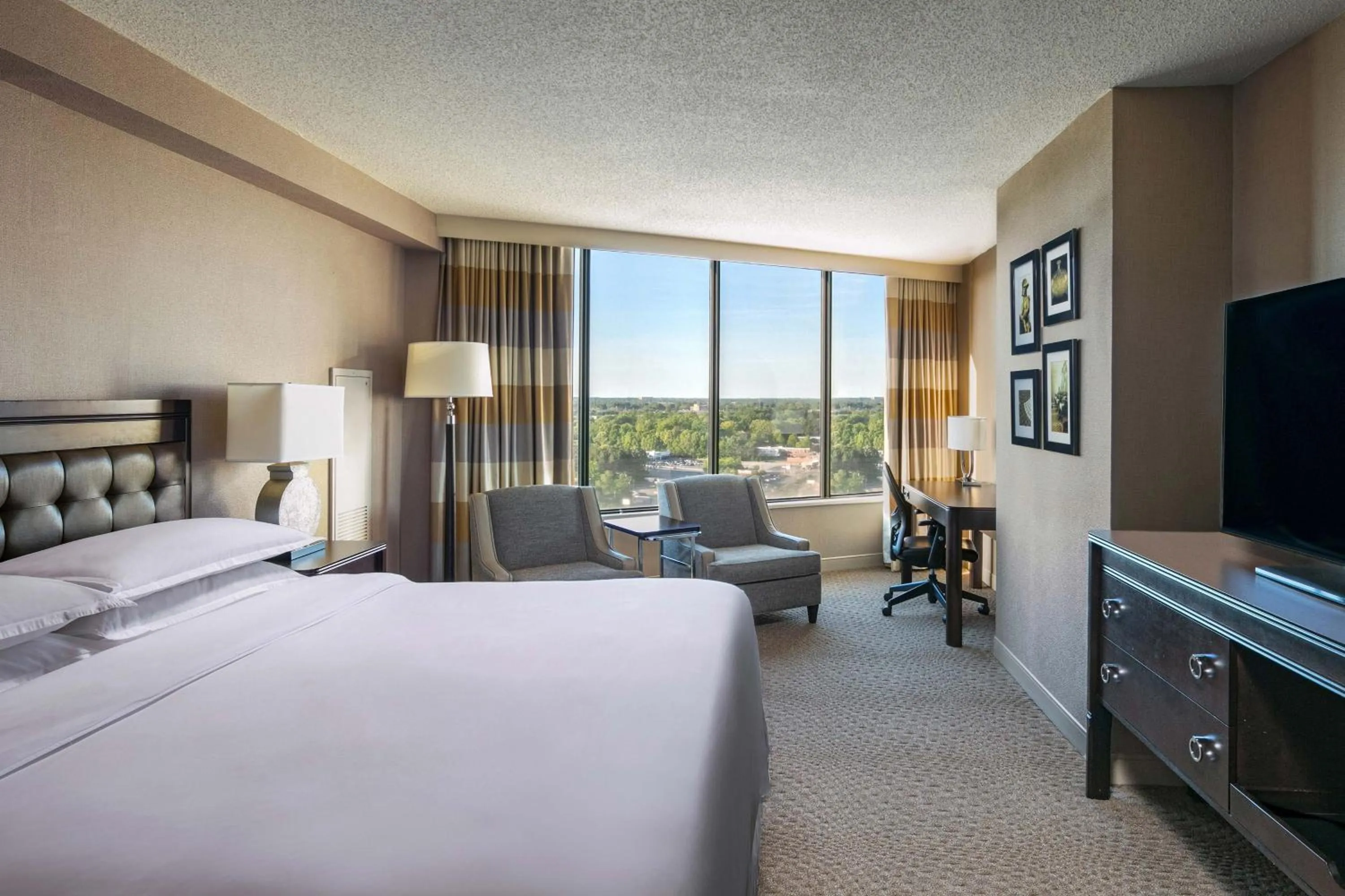 Photo of the whole room, Bed in Sheraton Greensboro