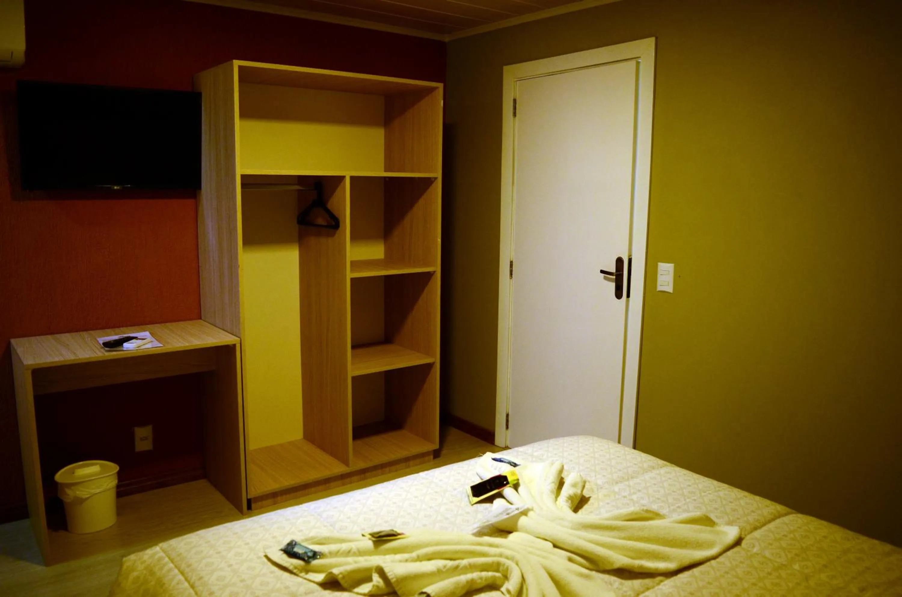 Bed in Pousada Tango