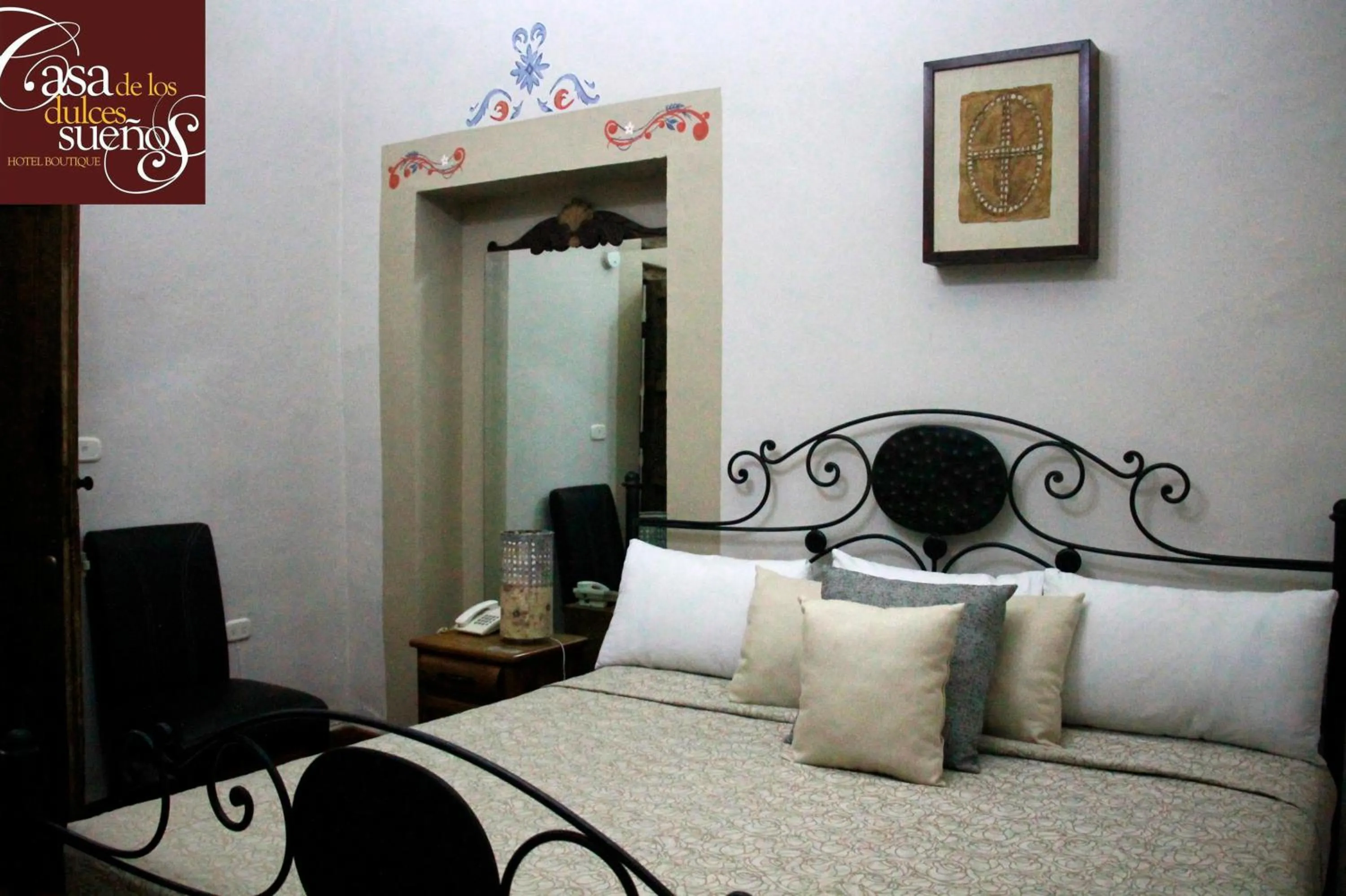 Bed in Casa de los Dulces Sueños