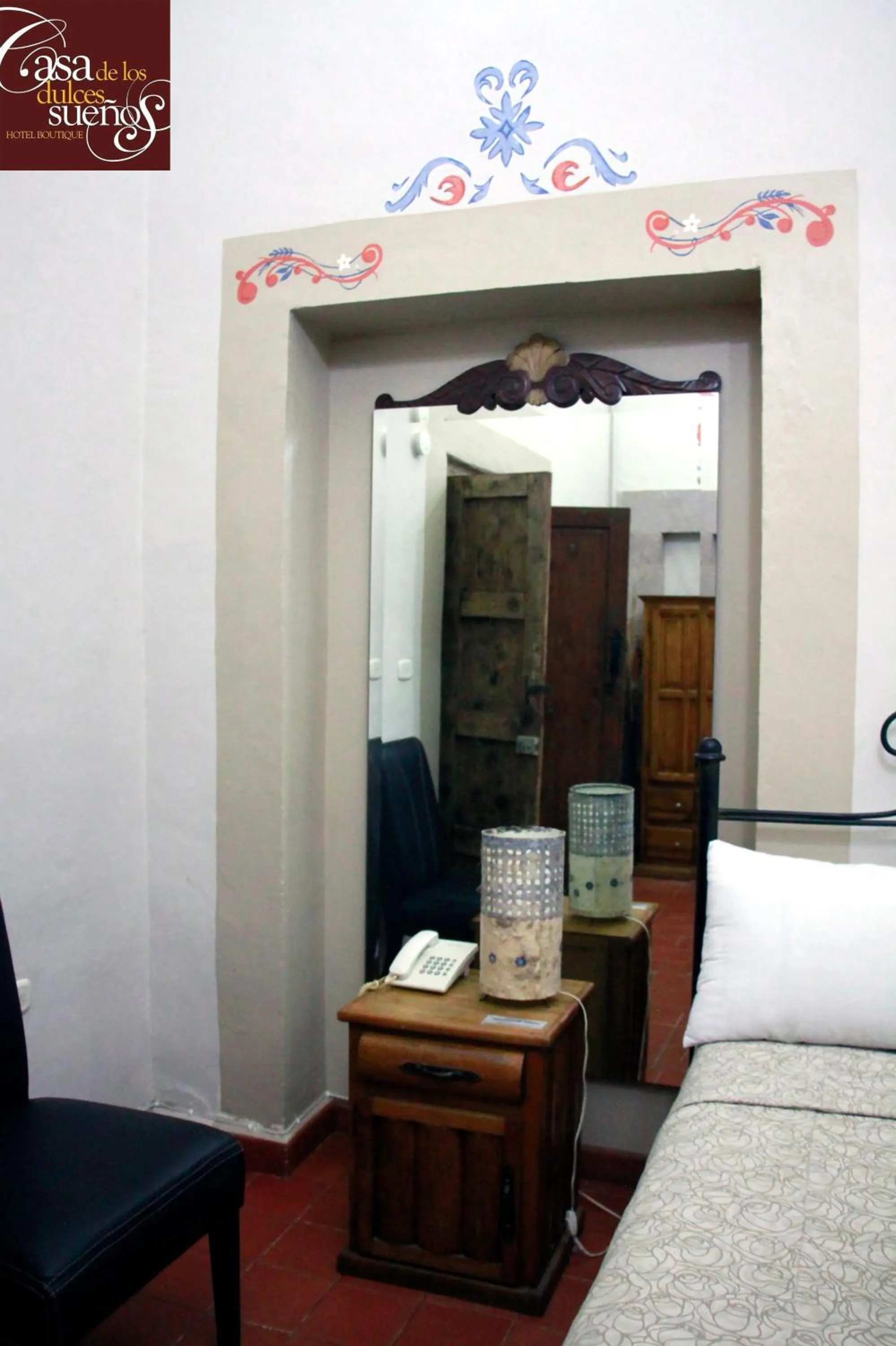 Bed in Casa de los Dulces Sueños