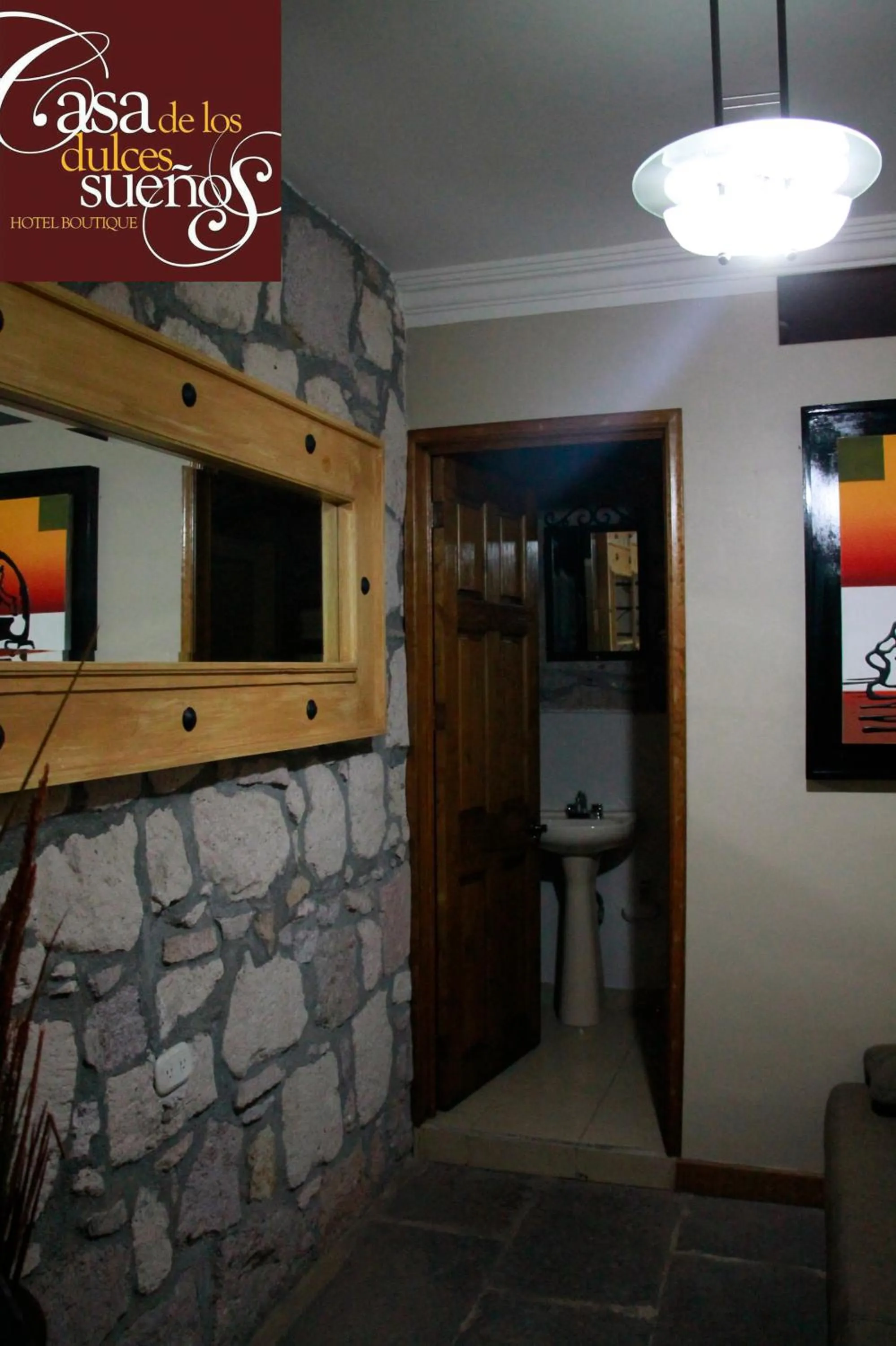 Toilet in Casa de los Dulces Sueños