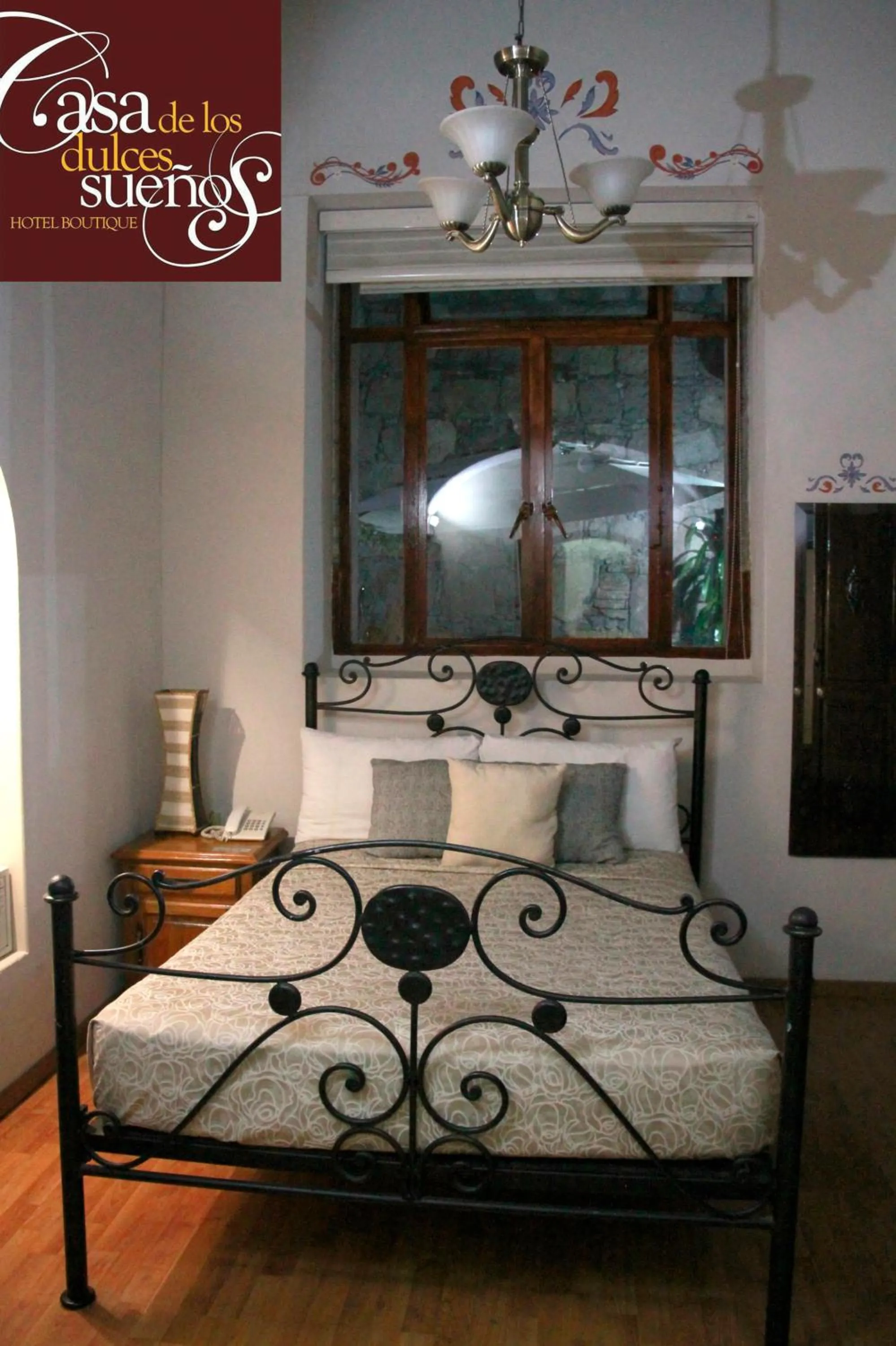 Bed in Casa de los Dulces Sueños