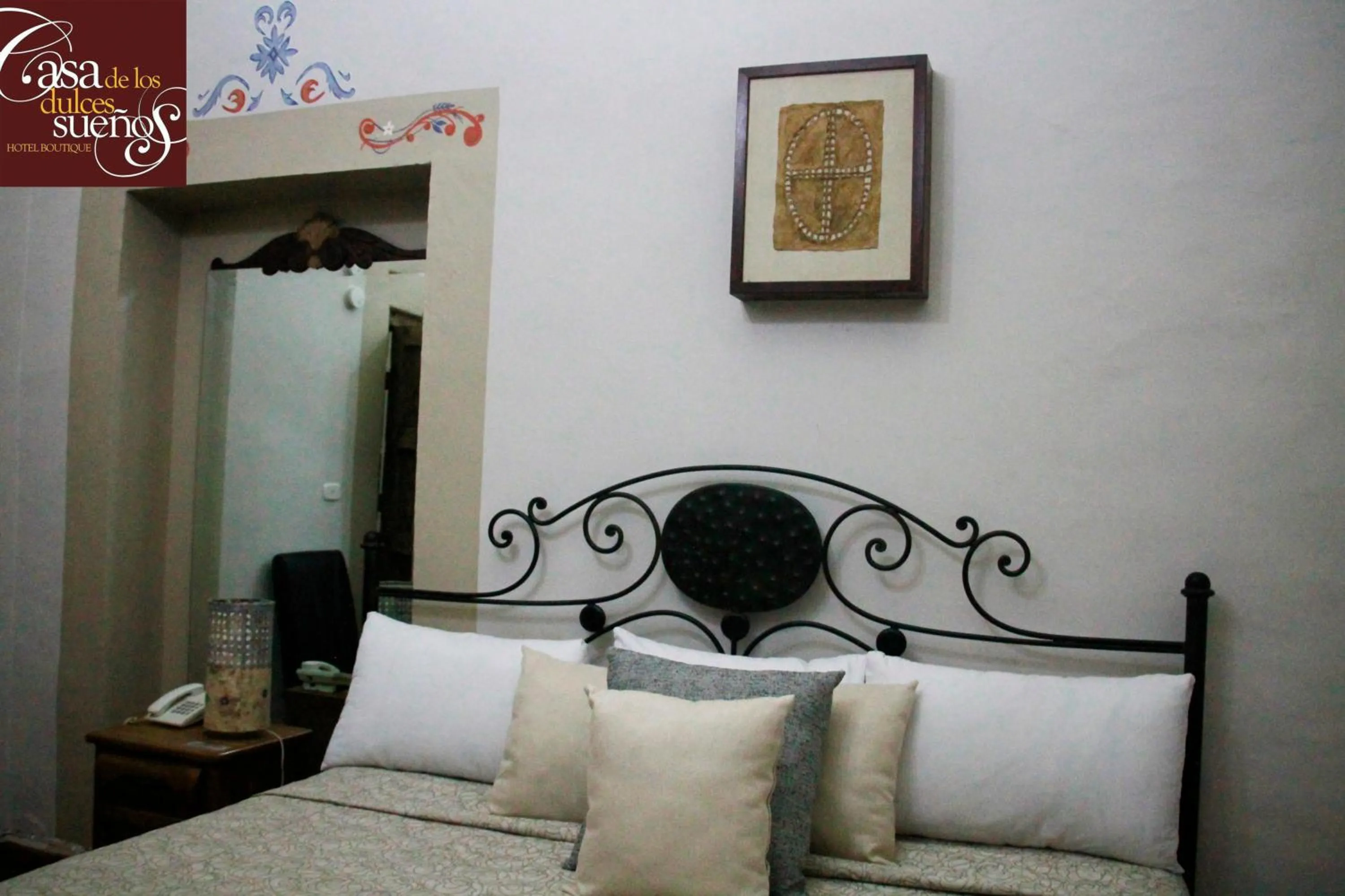 Bed in Casa de los Dulces Sueños