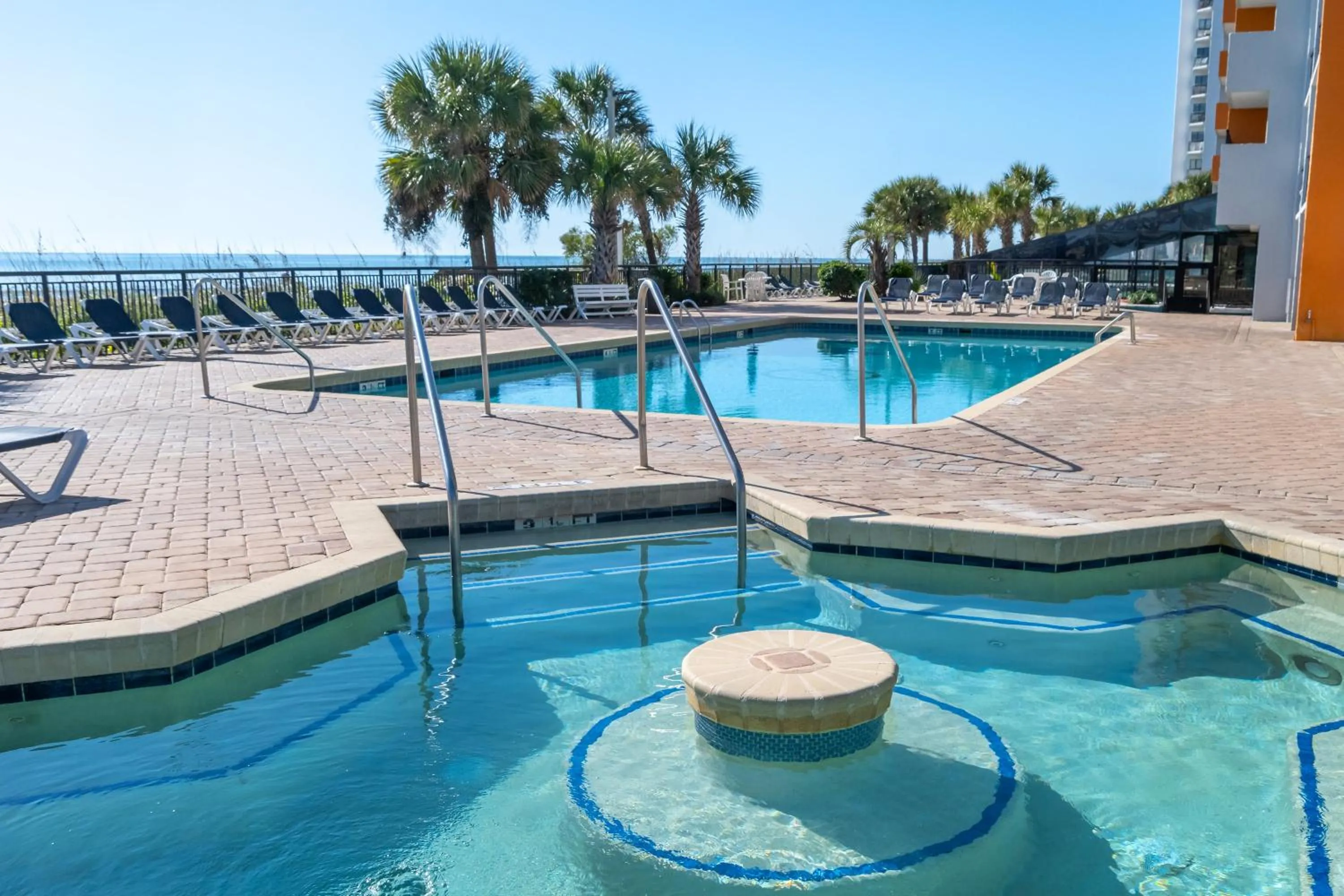 Hot Tub in Landmark Resort