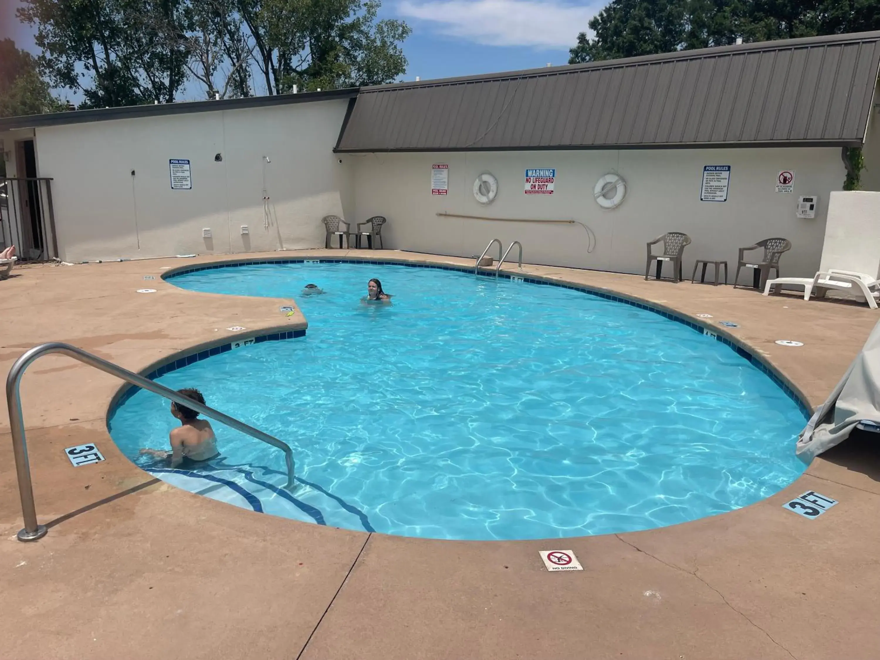 Pool view in Super 8 by Wyndham Monroe Pool view in Super 8 by Wyndham Monroe