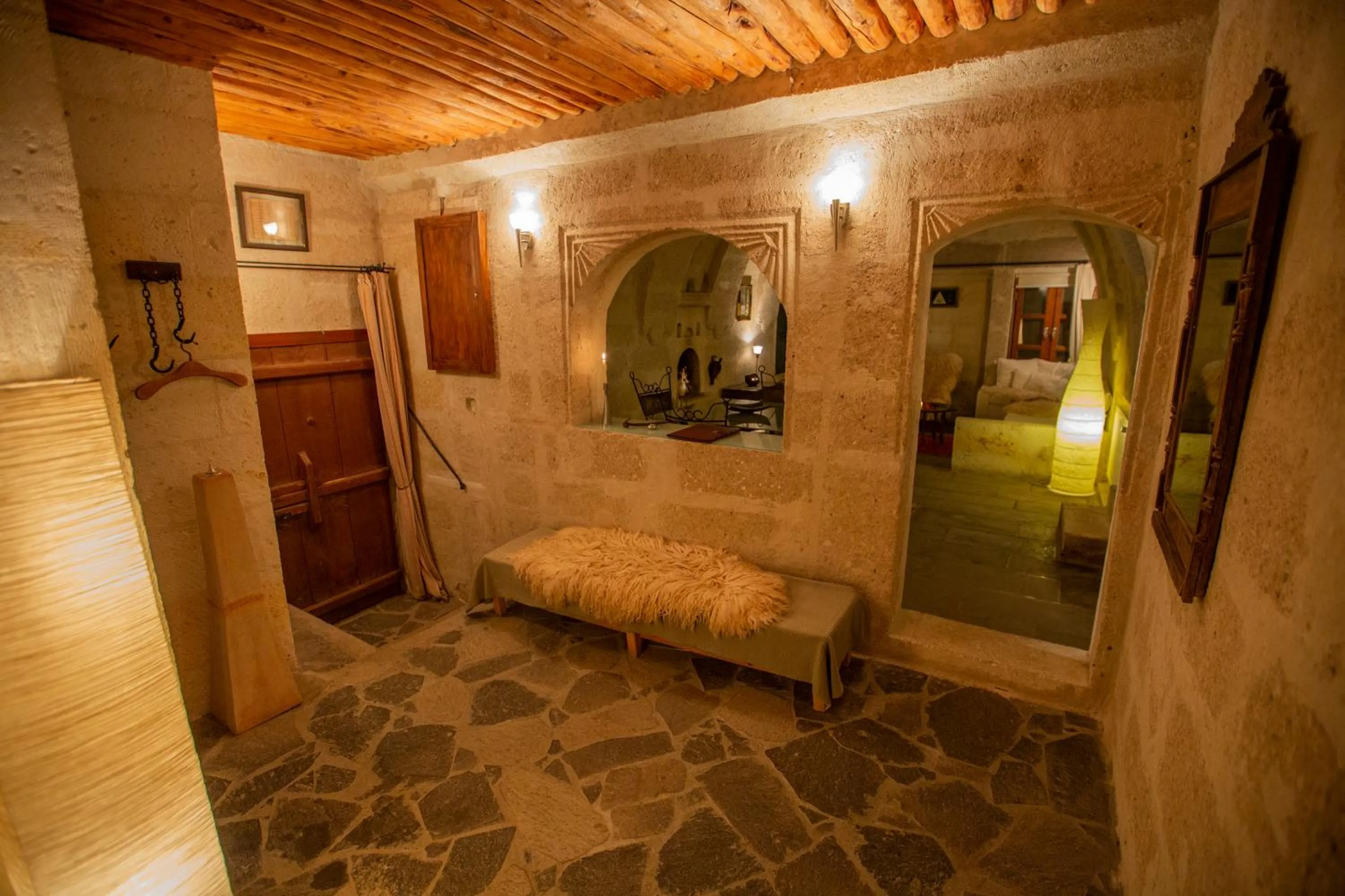 Decorative detail in Asmalı Cave House