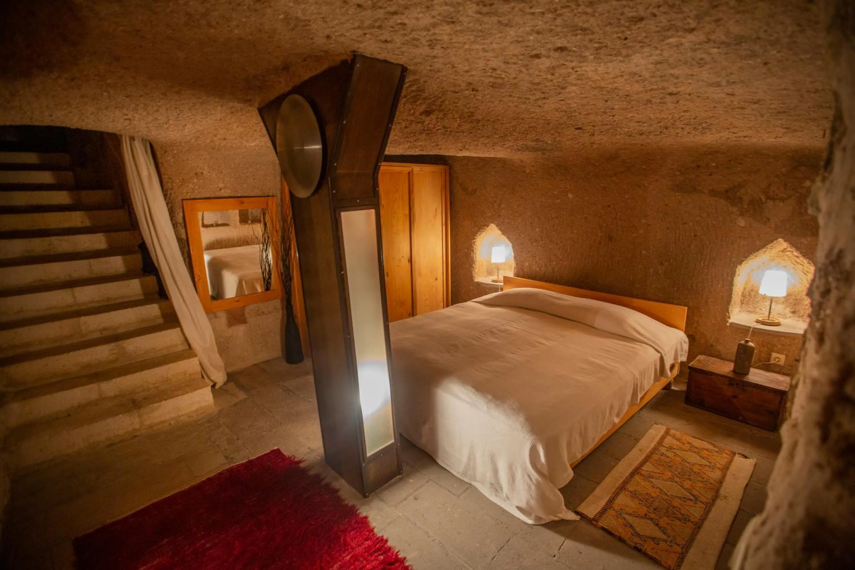 Bedroom, Bed in Asmalı Cave House
