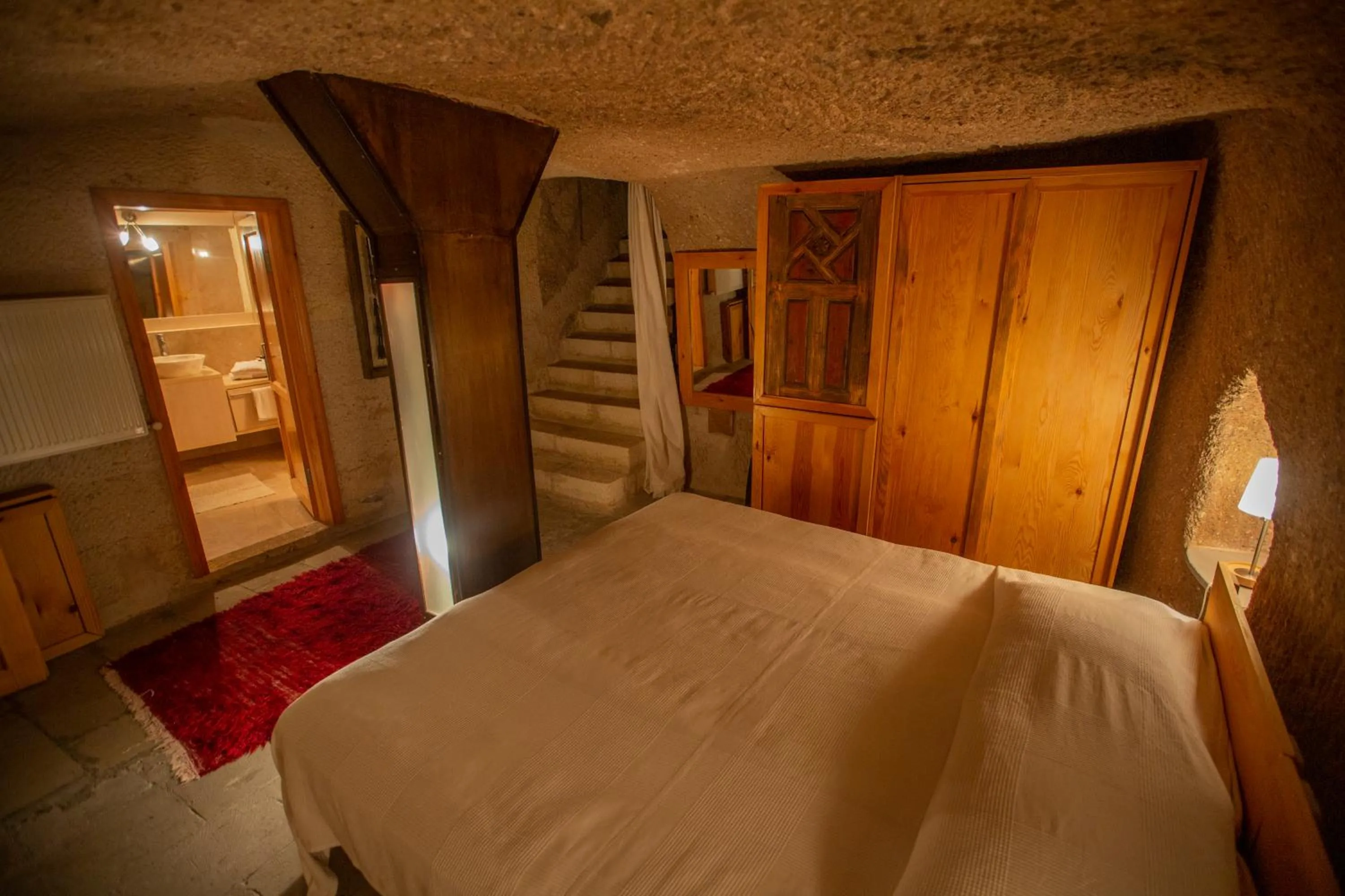 Bedroom, Bed in Asmalı Cave House
