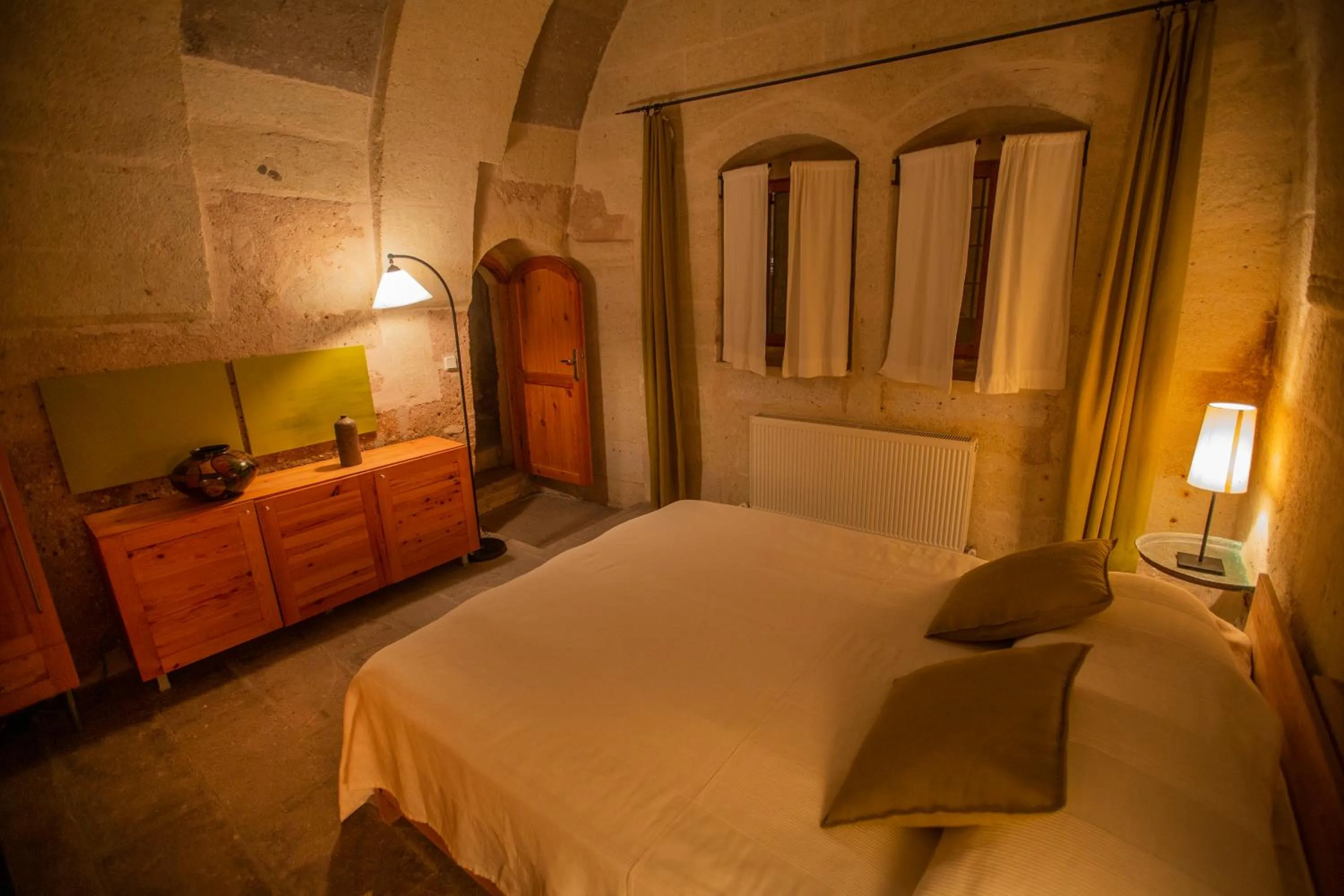Bedroom, Bed in Asmalı Cave House