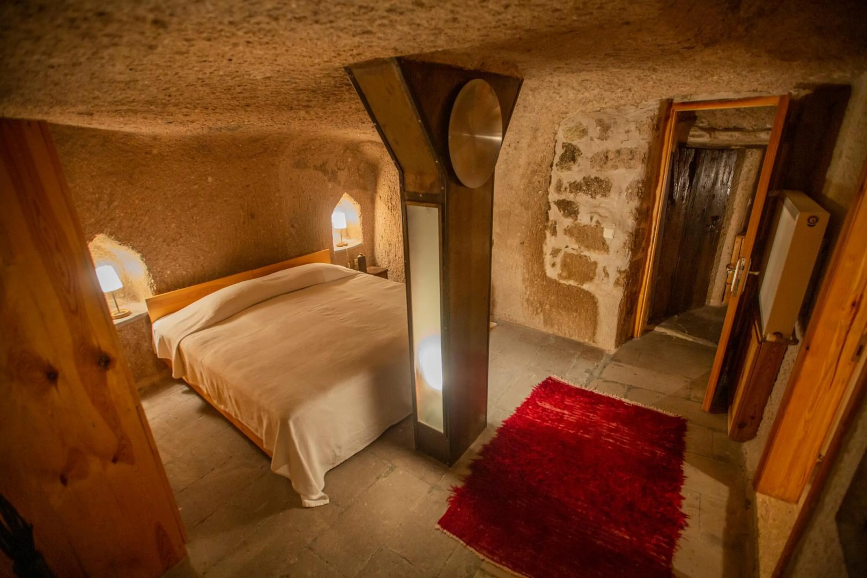 Bedroom, Bed in Asmalı Cave House
