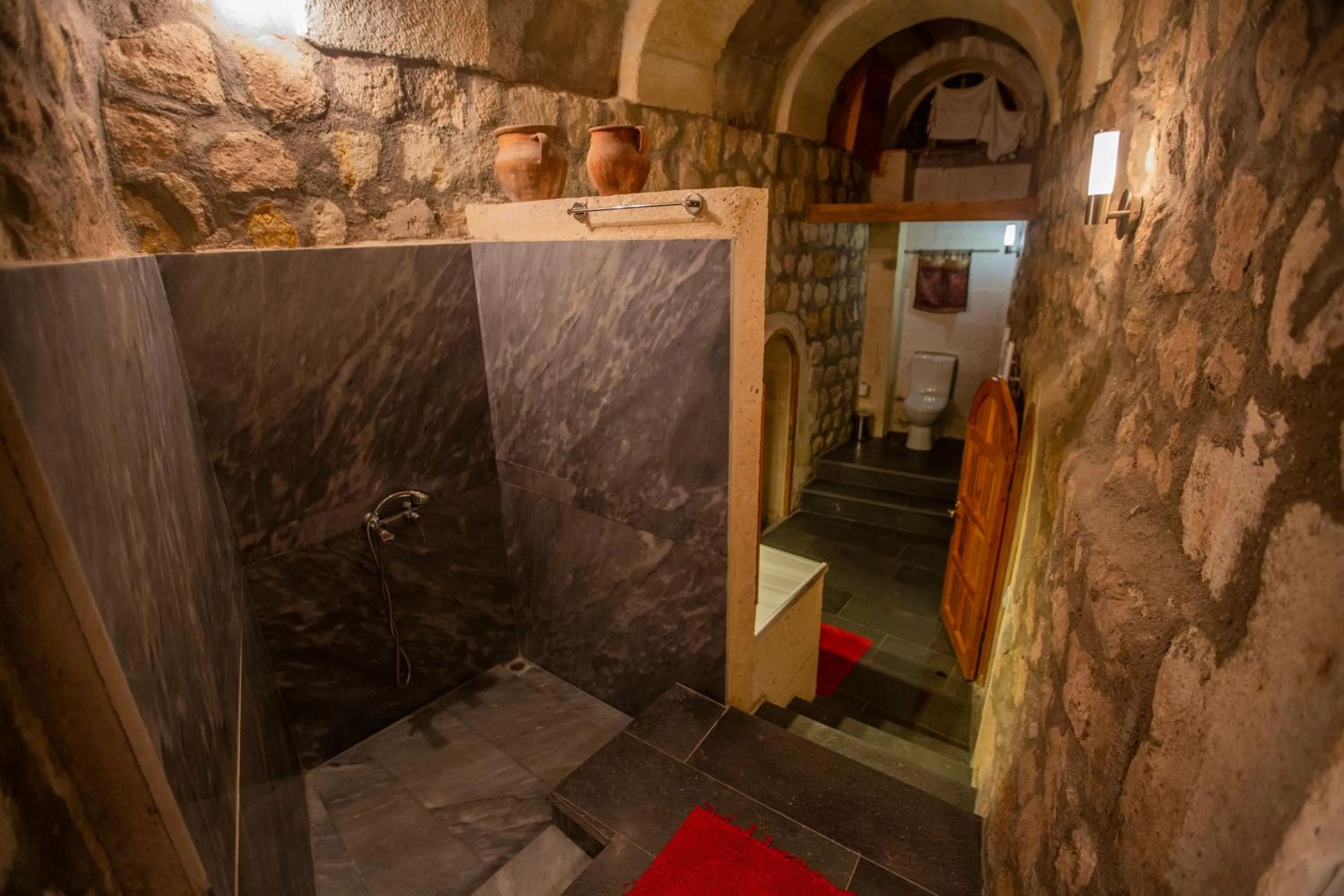 Bathroom in Asmalı Cave House