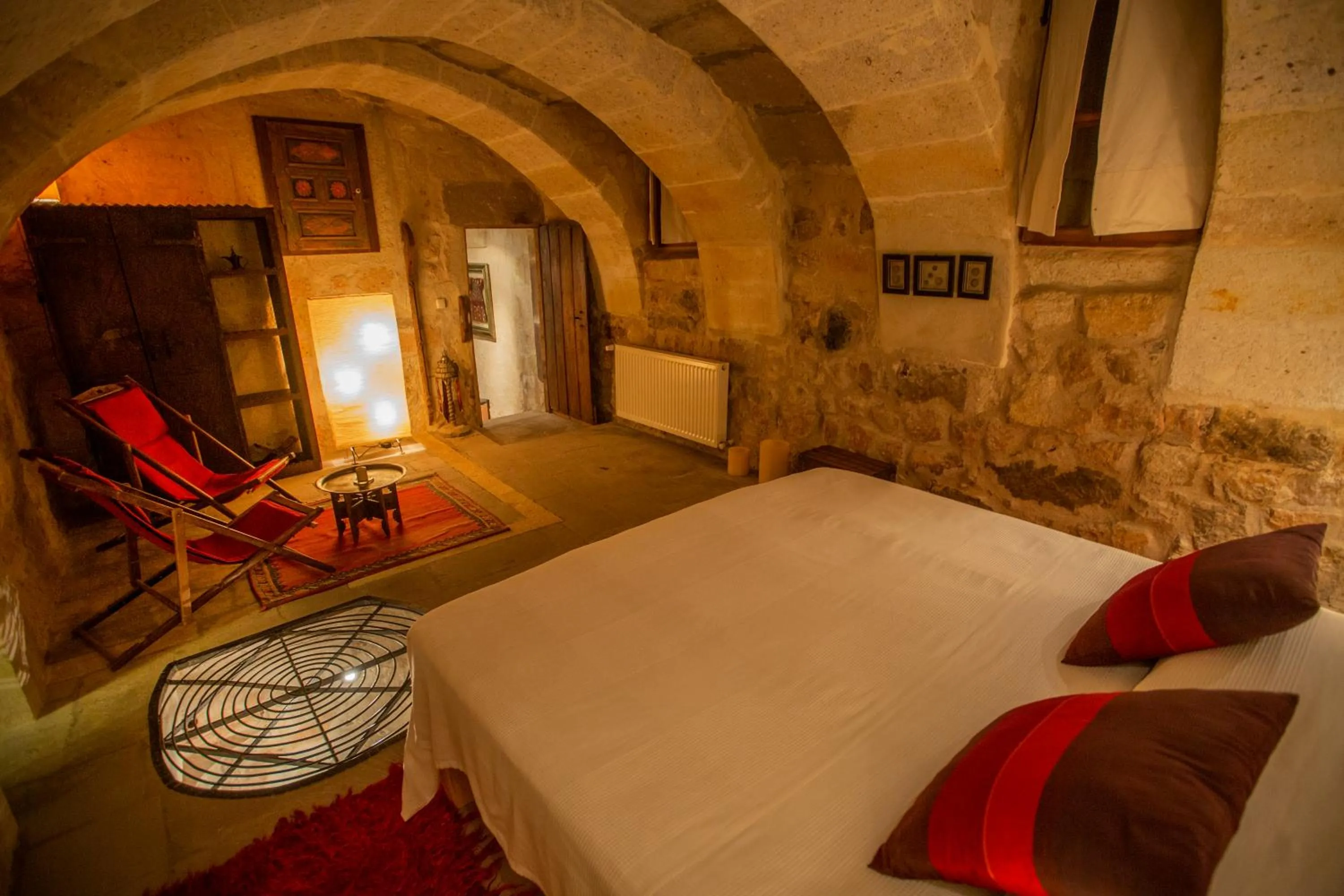 Bedroom, Bed in Asmalı Cave House