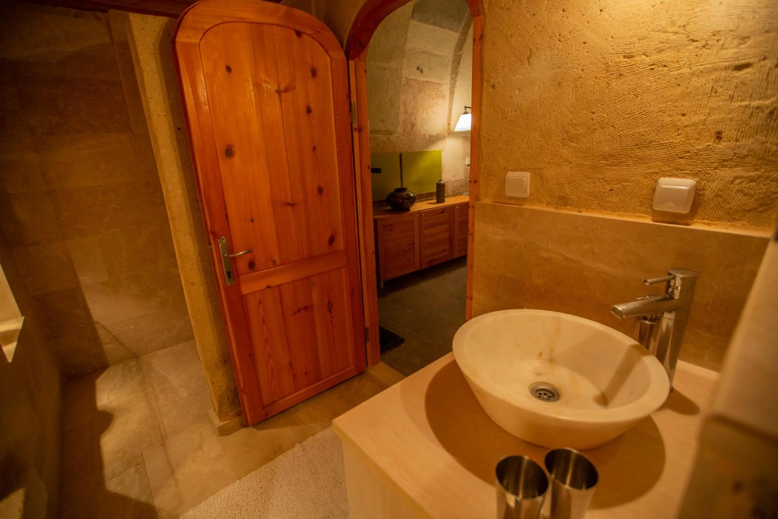 Bathroom in Asmalı Cave House