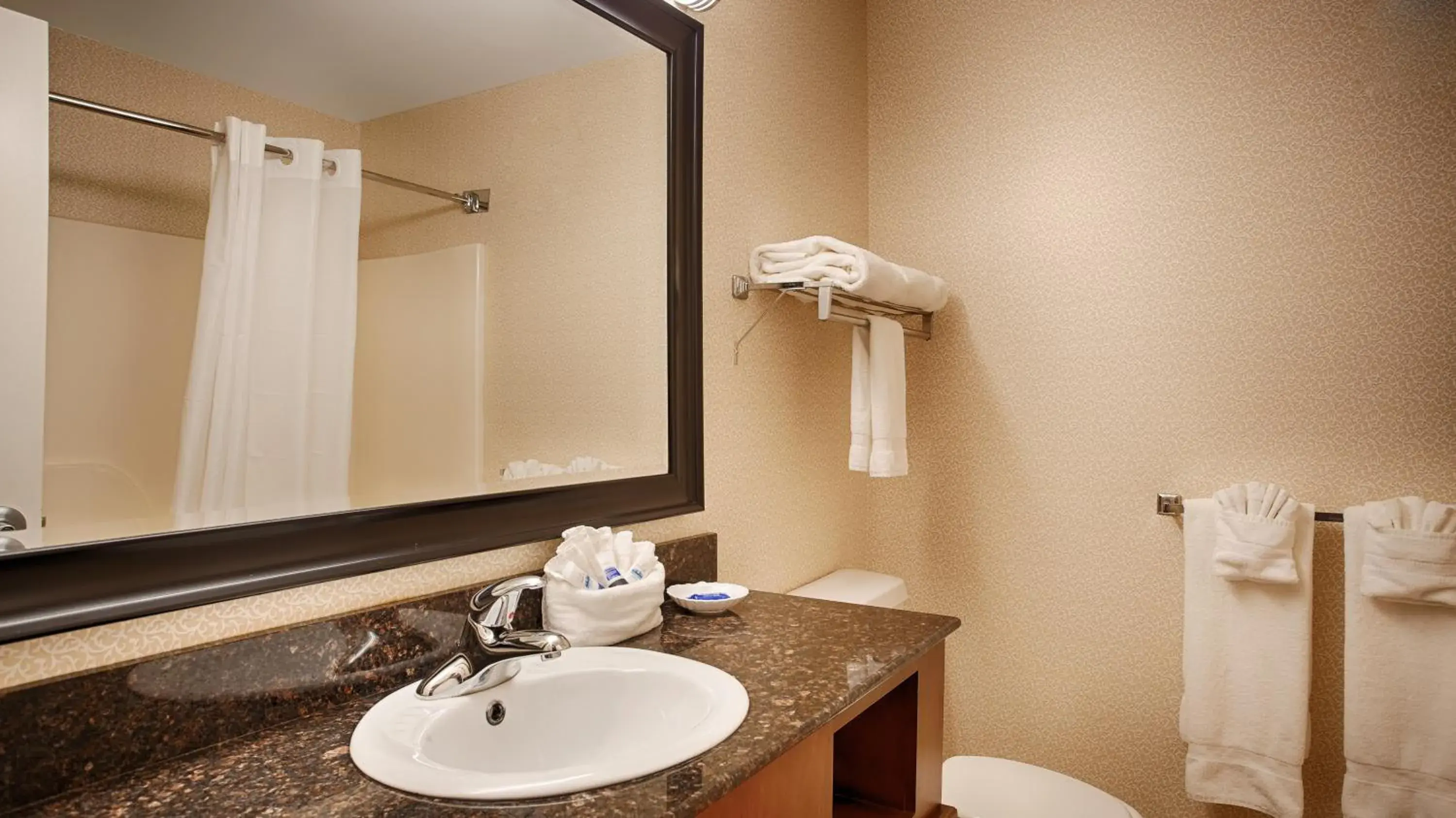 Bathroom in Best Western Sky Valley Inn Bathroom in Best Western Sky Valley Inn