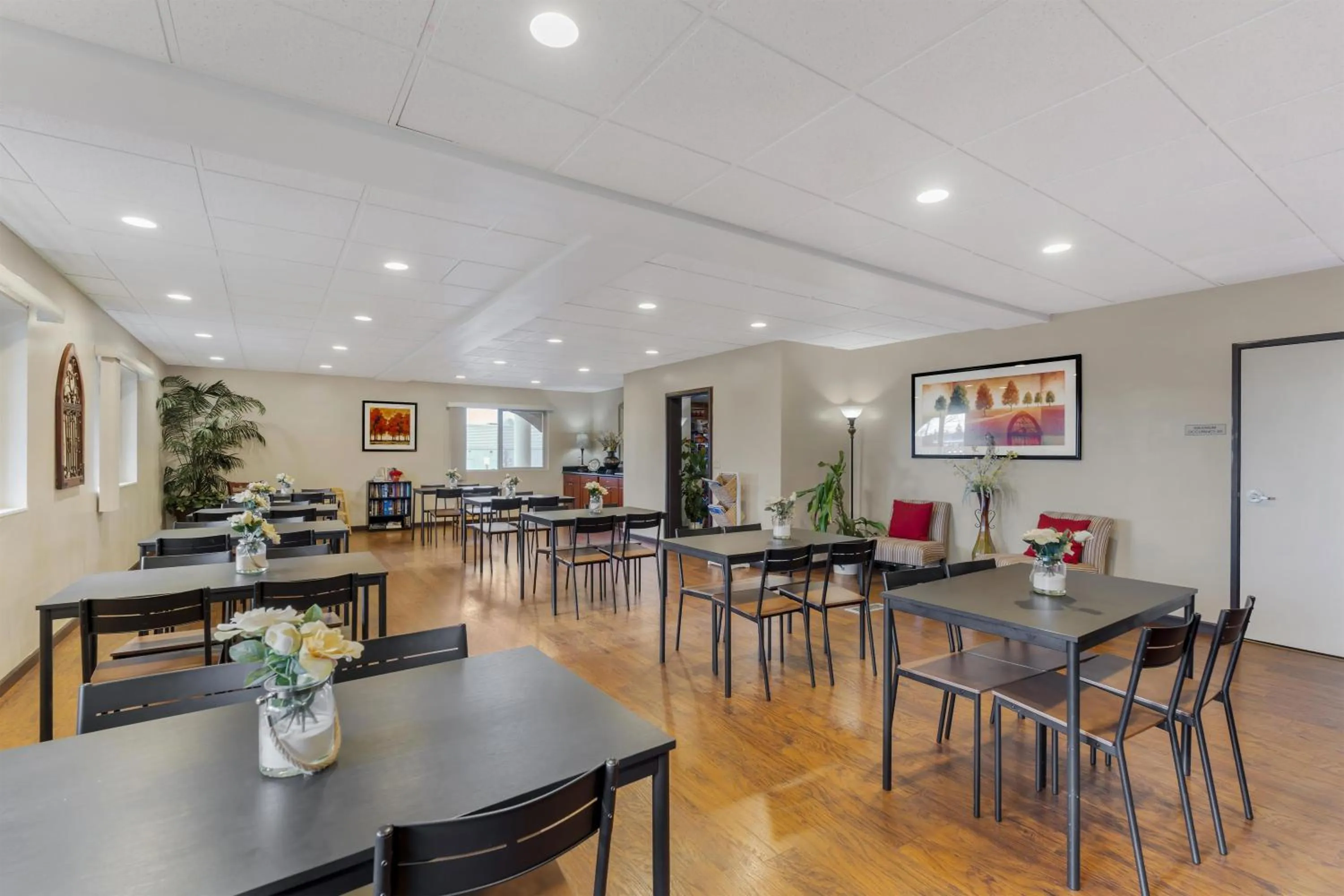 Breakfast in Best Western Sky Valley Inn