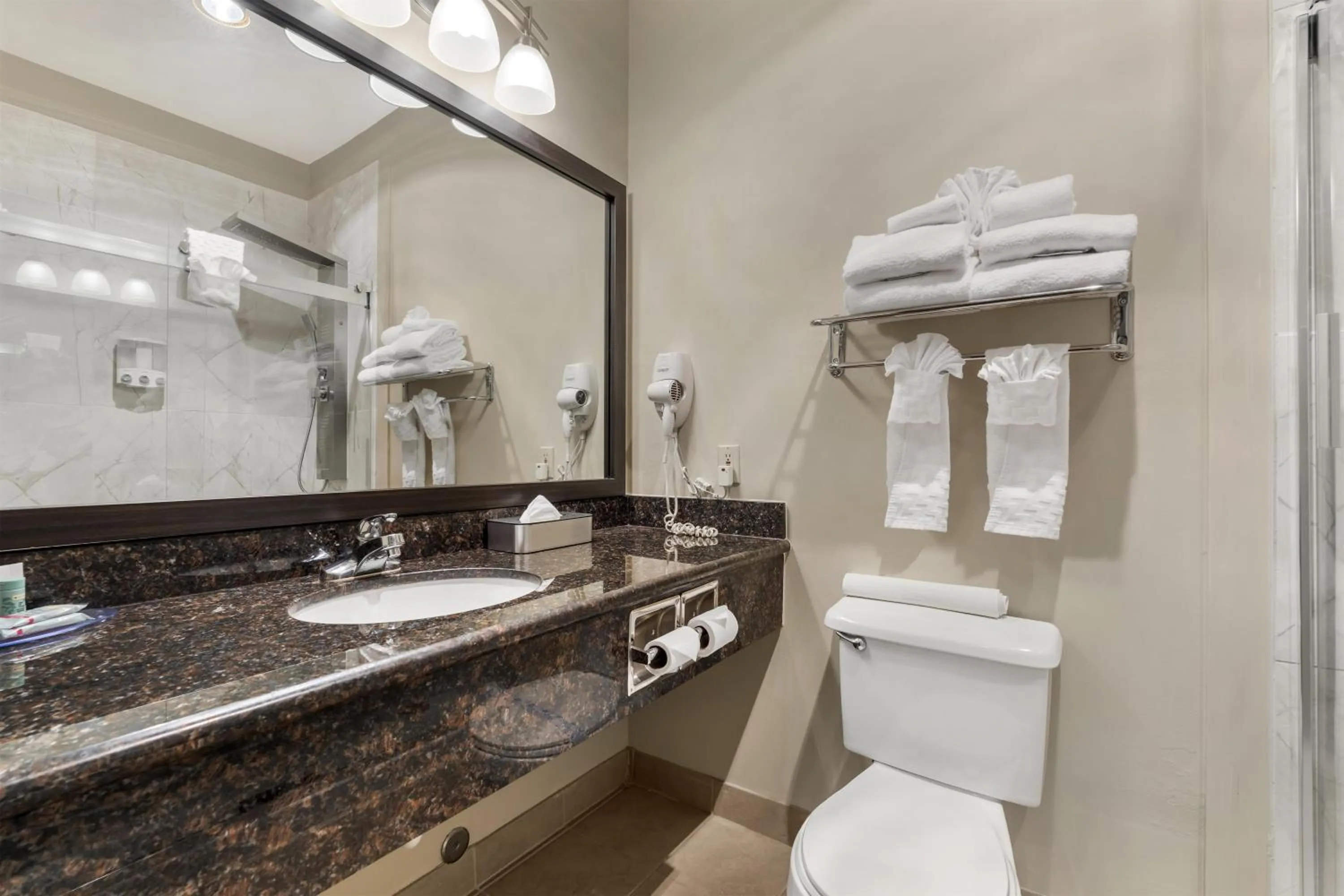 Bathroom in Best Western Sky Valley Inn