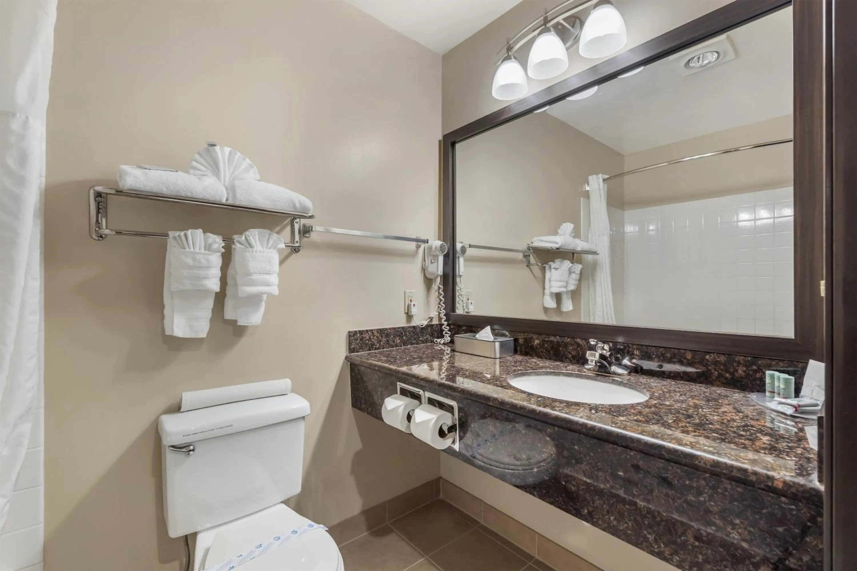 Bathroom in Best Western Sky Valley Inn