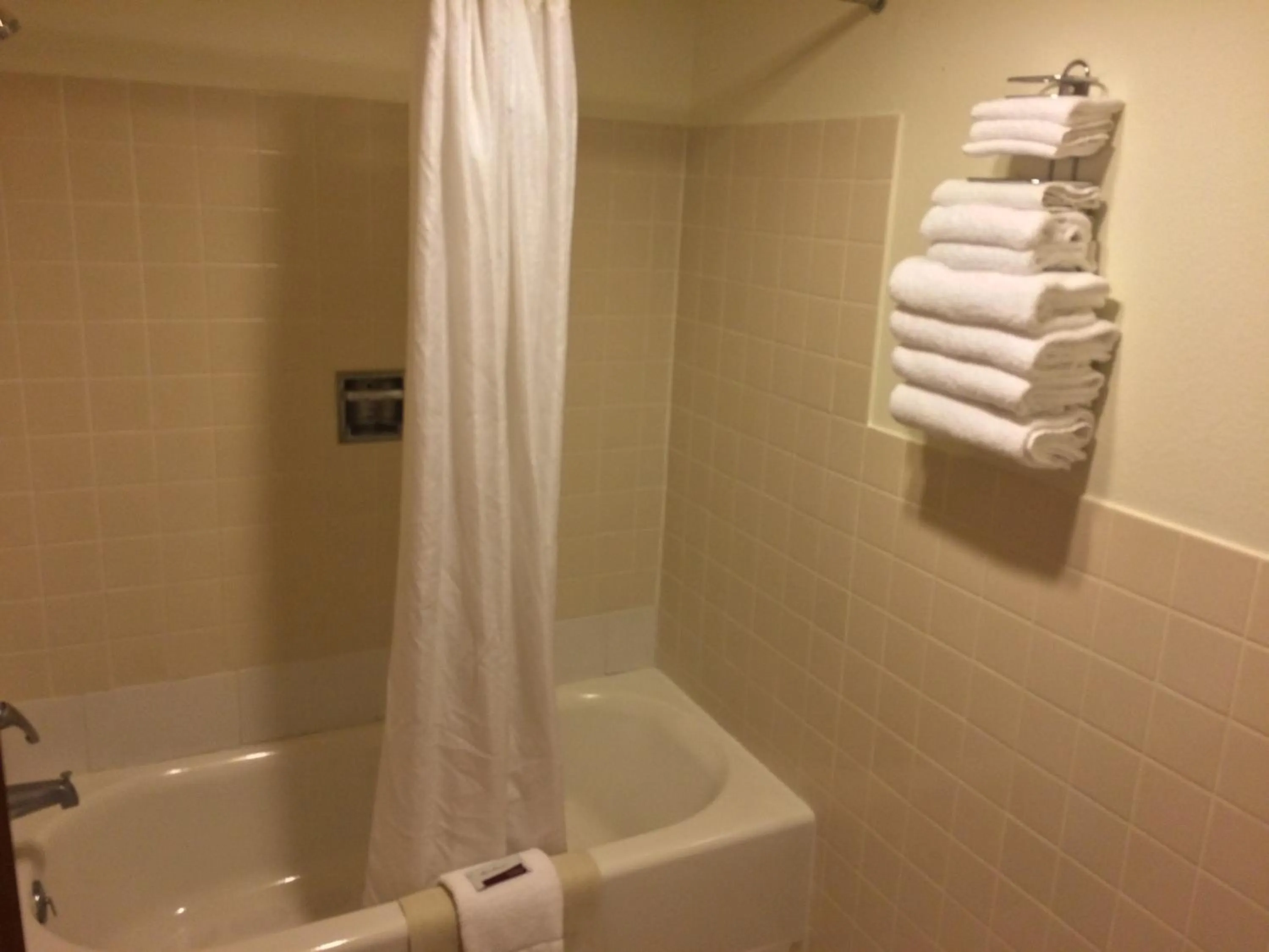 Bathroom in King Oscar Motel Centralia