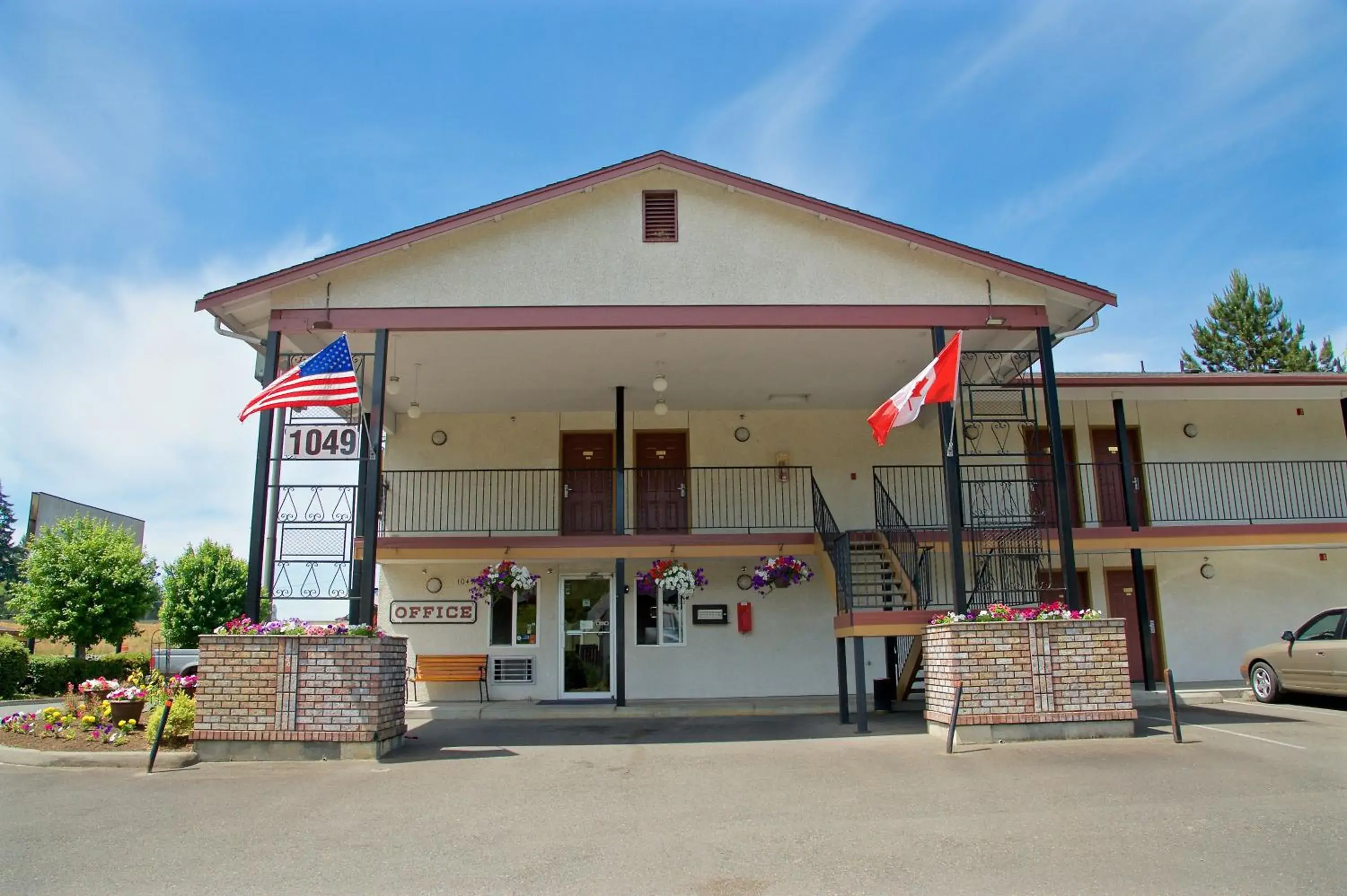 Property building in King Oscar Motel Centralia Property building in King Oscar Motel Centralia