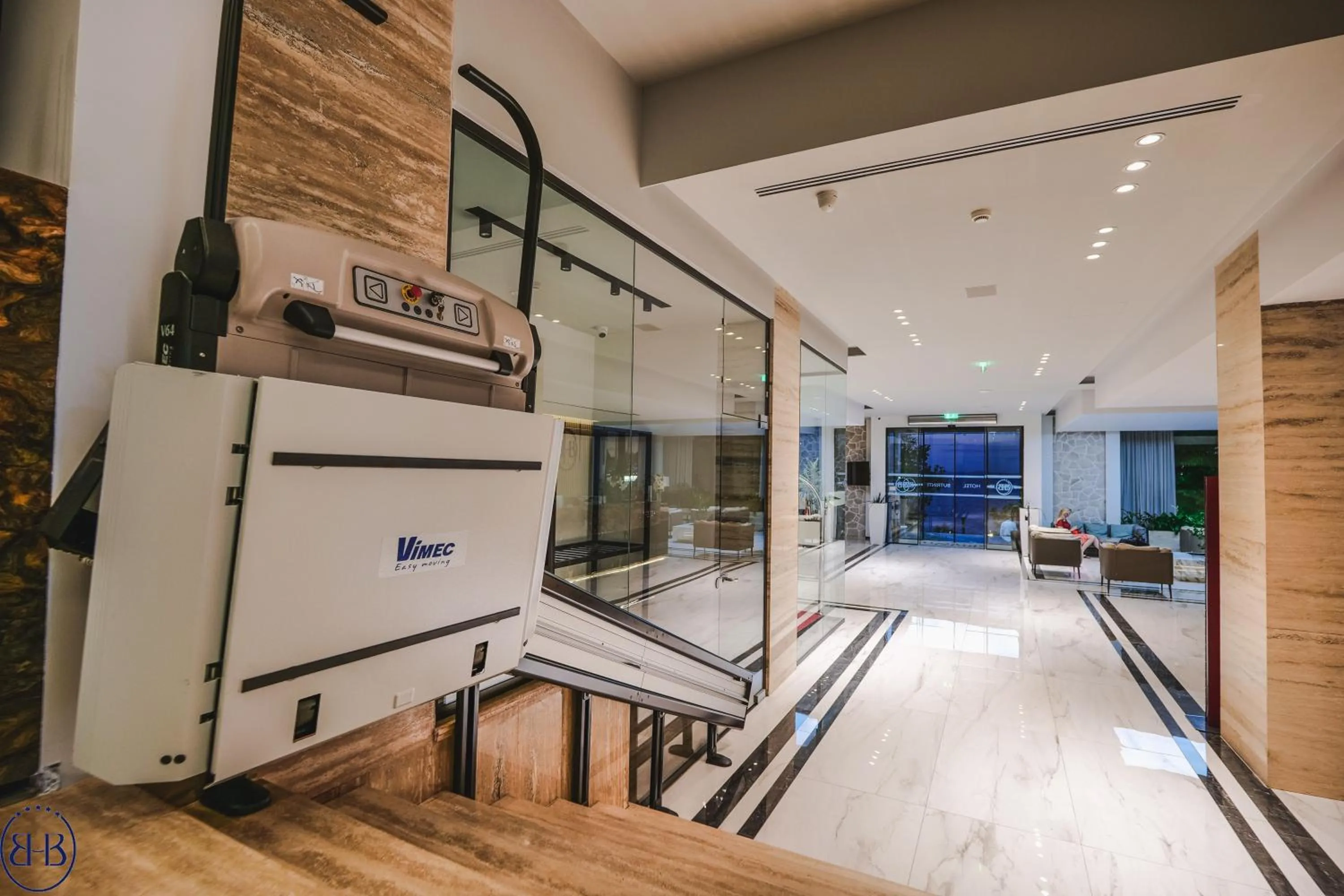 Lobby or reception in Hotel Saranda Butrinti, Affiliated by Melia