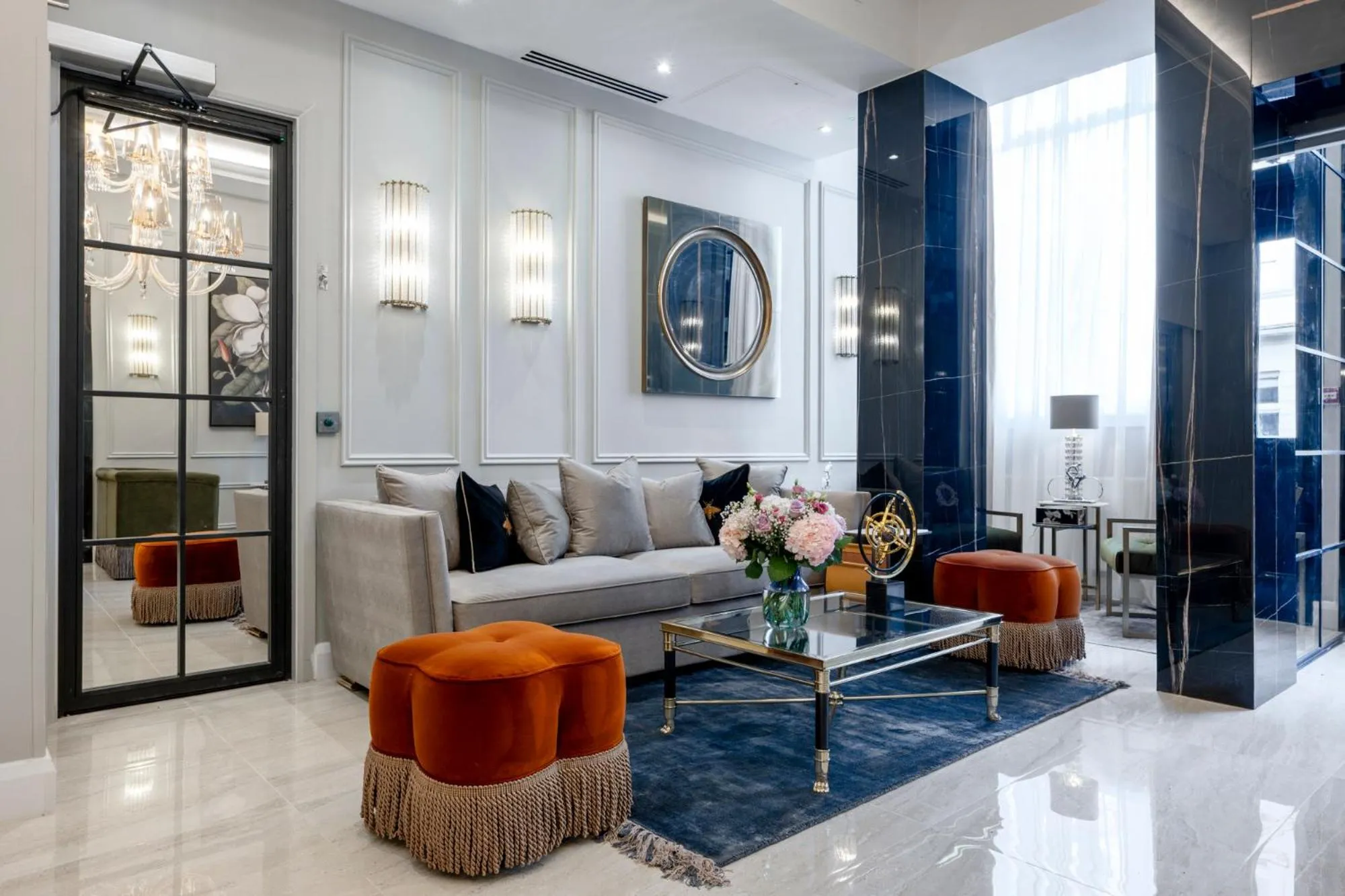 Seating area in The Castleton Hotel