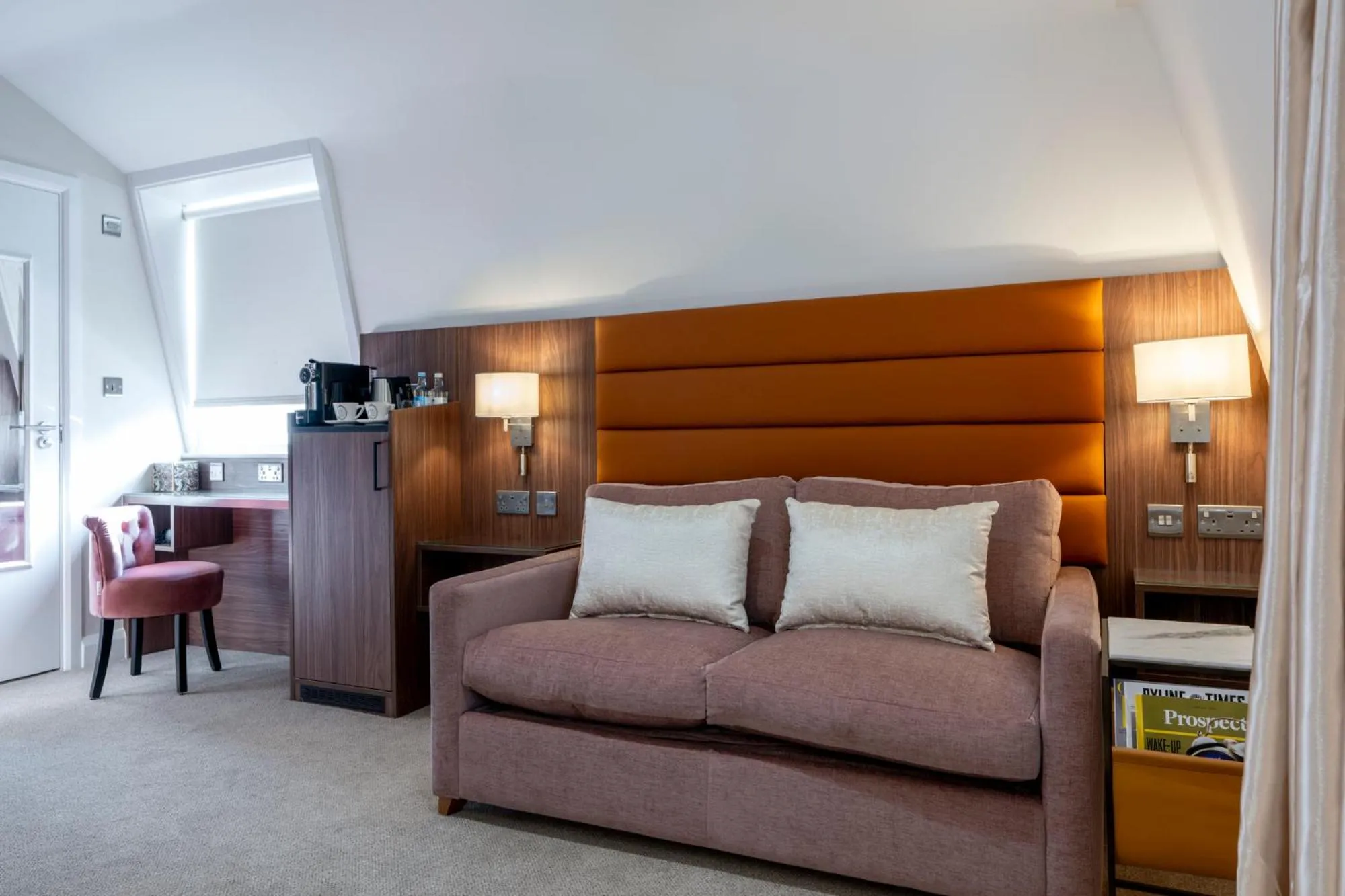 Bedroom in The Castleton Hotel