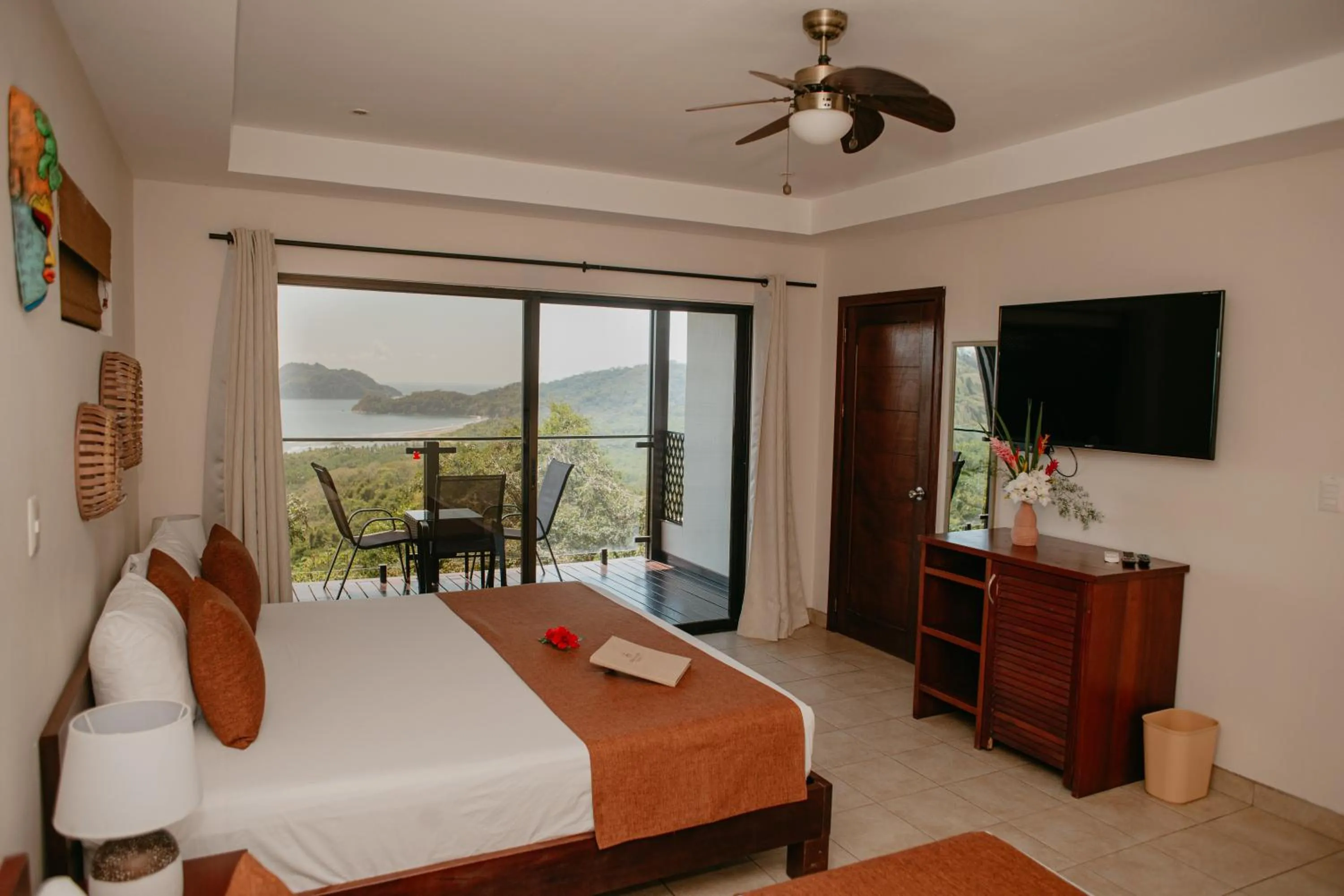 Bedroom, Bed in Eco Boutique Hotel Vista Las Islas Reserva Natural