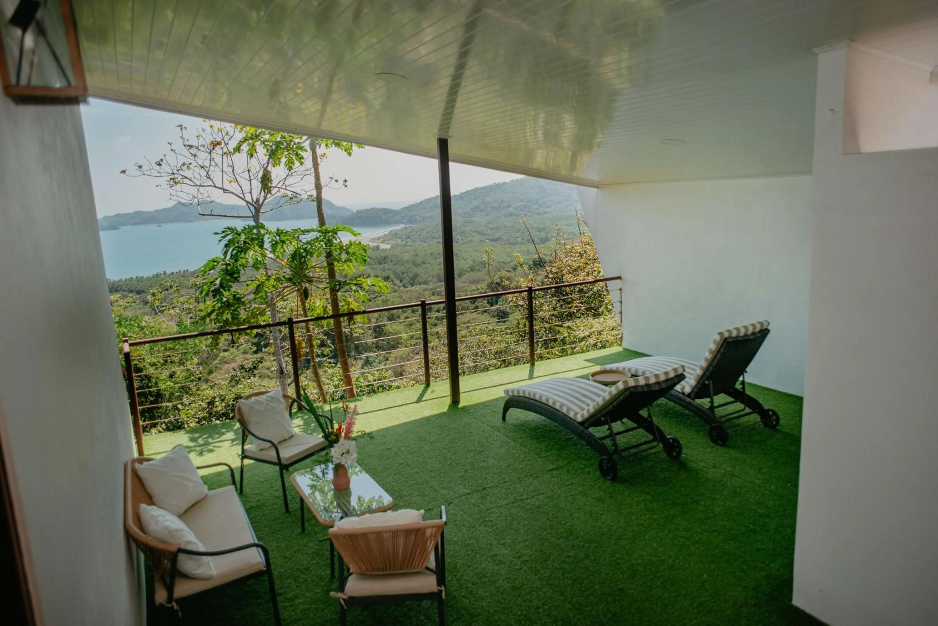 Seating area in Eco Boutique Hotel Vista Las Islas Reserva Natural