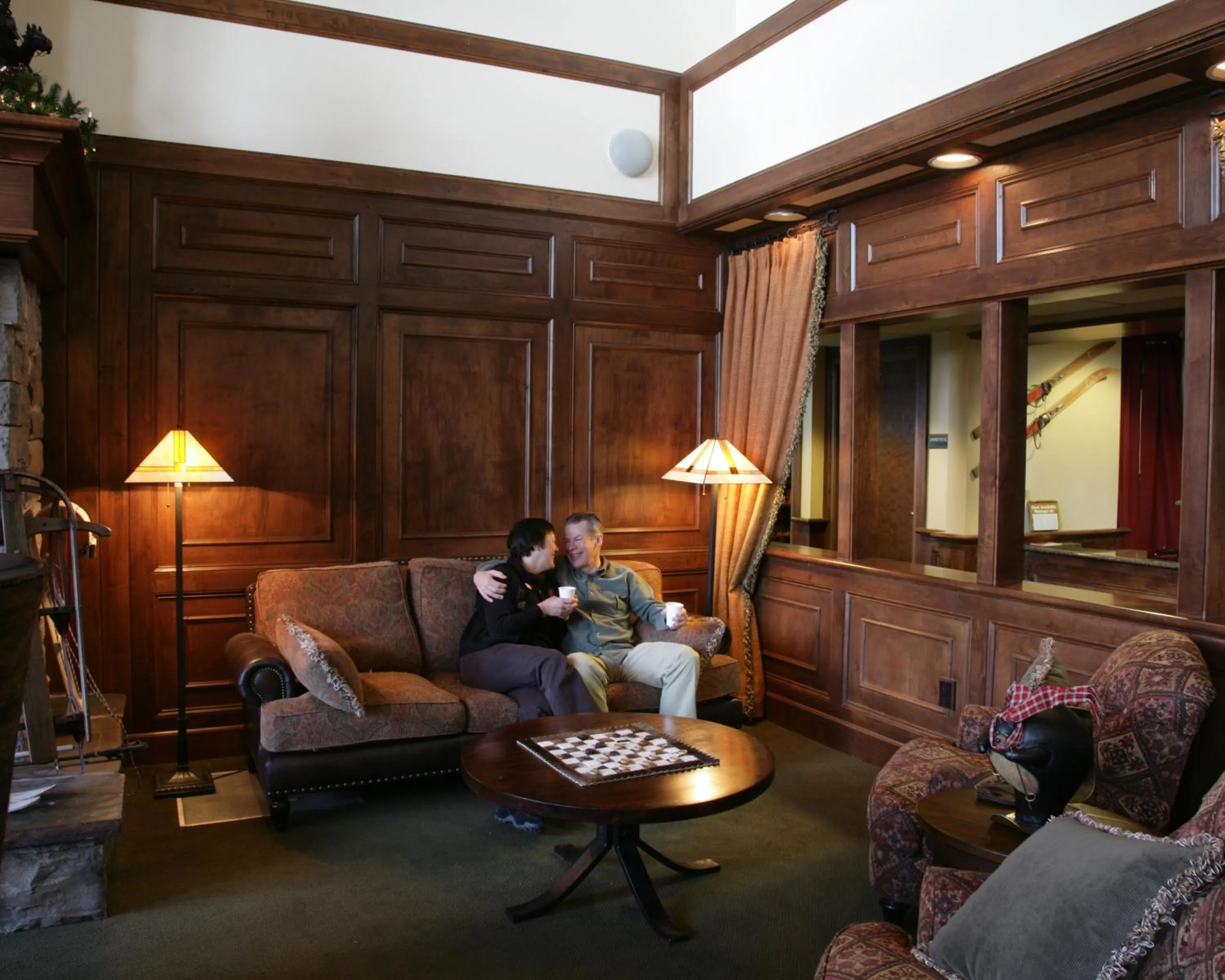 People in The Lodge at Big Sky