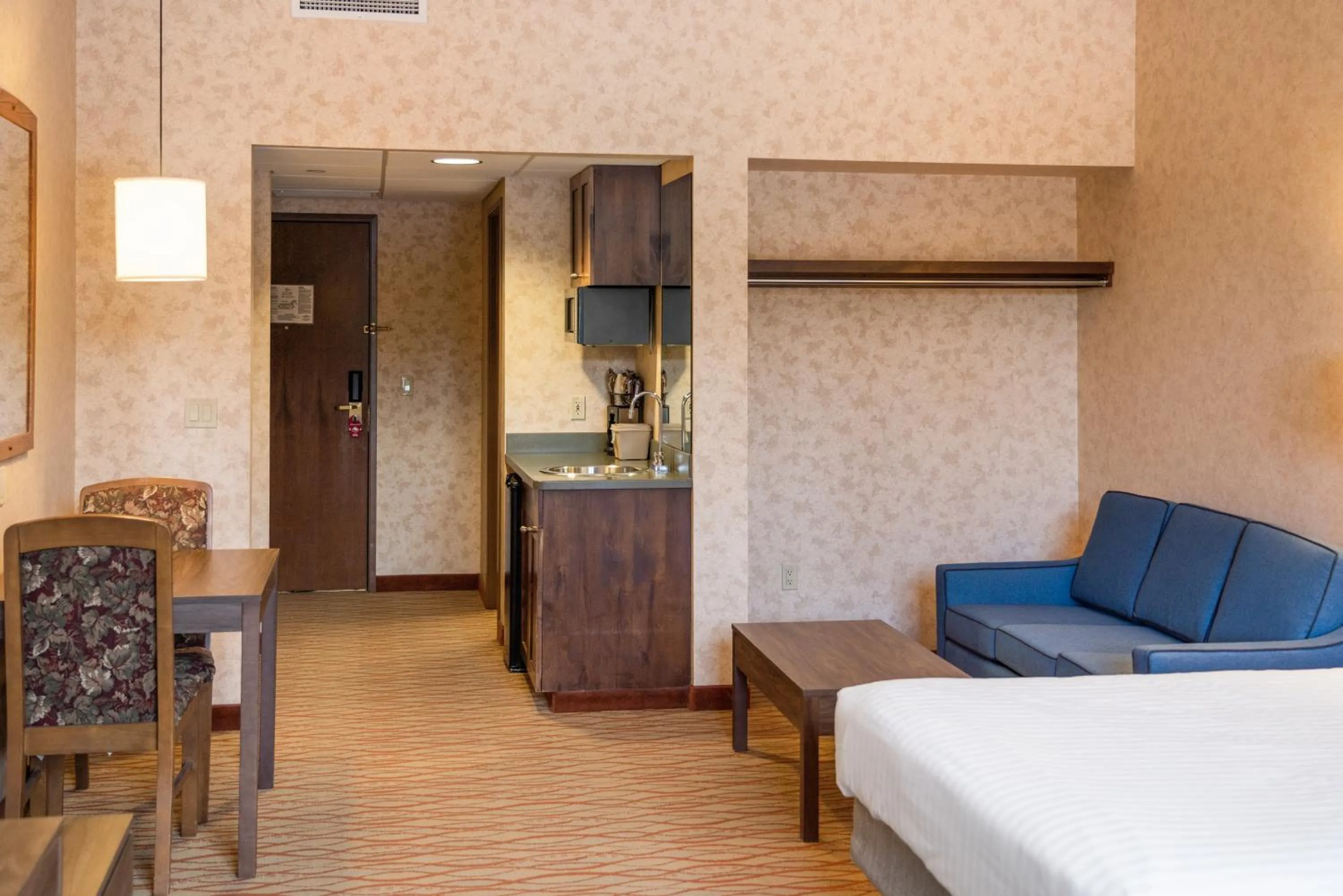 Bed in The Lodge at Big Sky