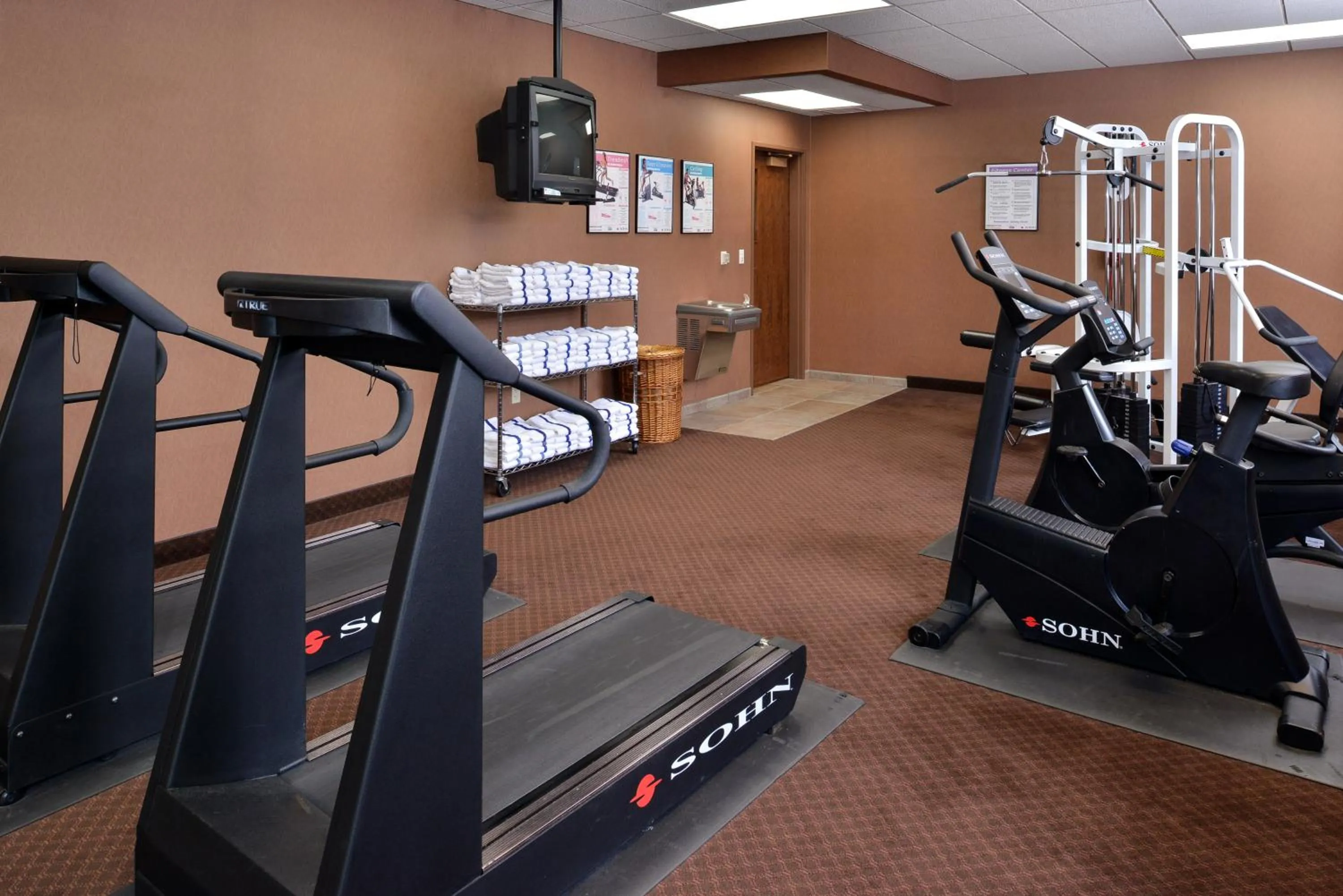 Fitness centre/facilities in The Lodge at Big Sky