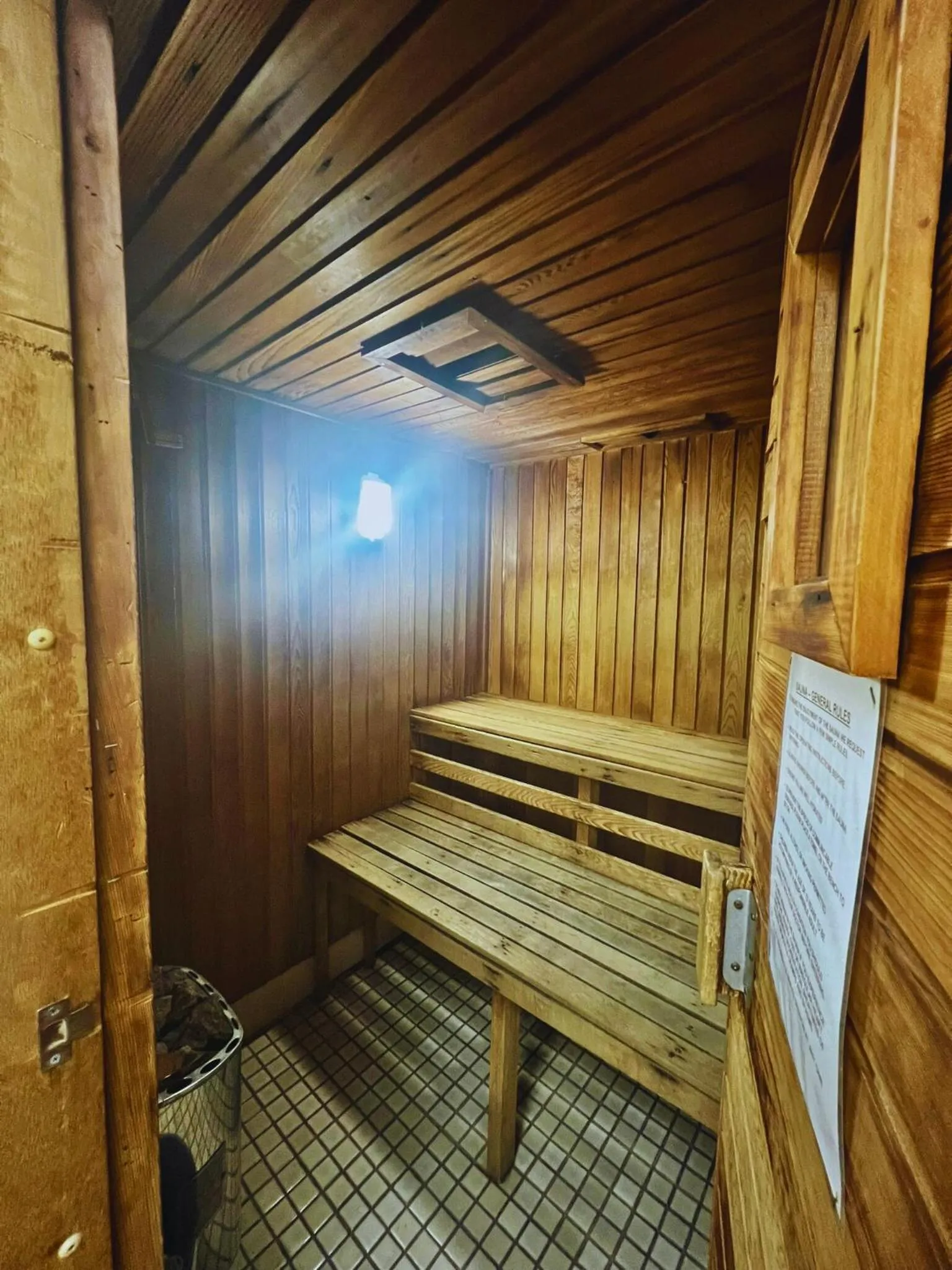 Sauna in Broadwater Shores Waterfront Apartments