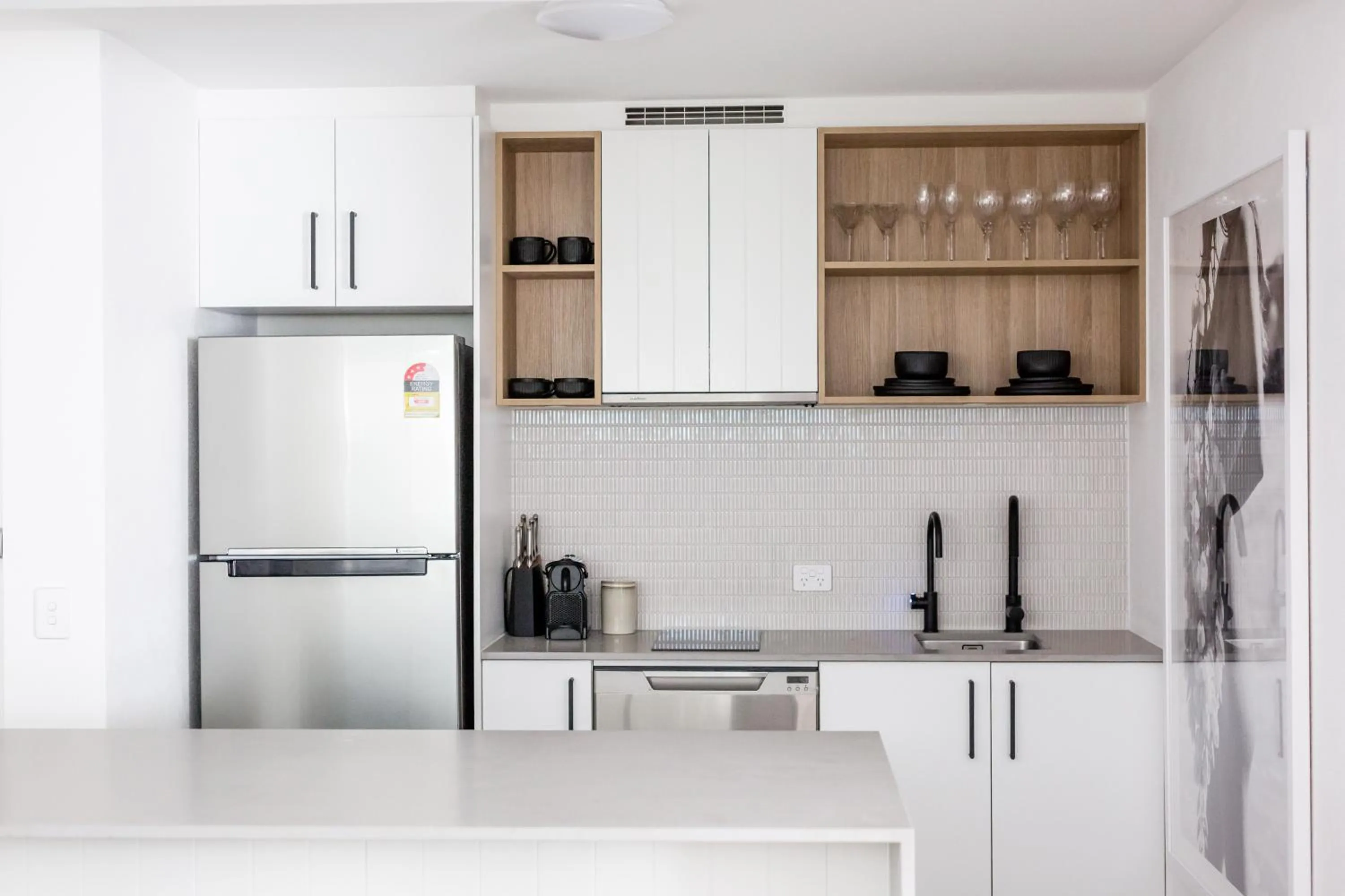 Kitchen or kitchenette in Saks on Hastings