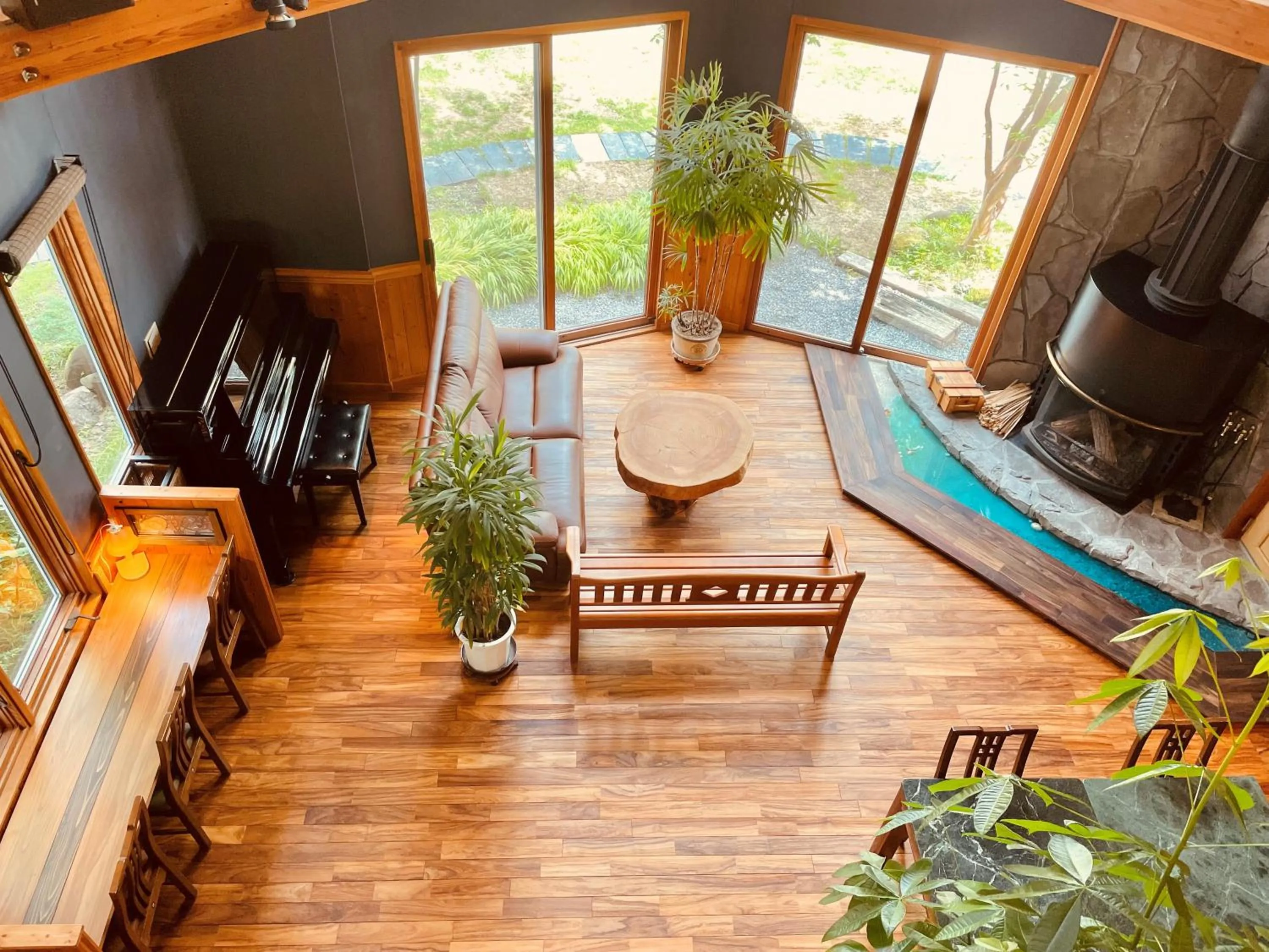 Living room in Nikko Akarinoyado Villa Revage