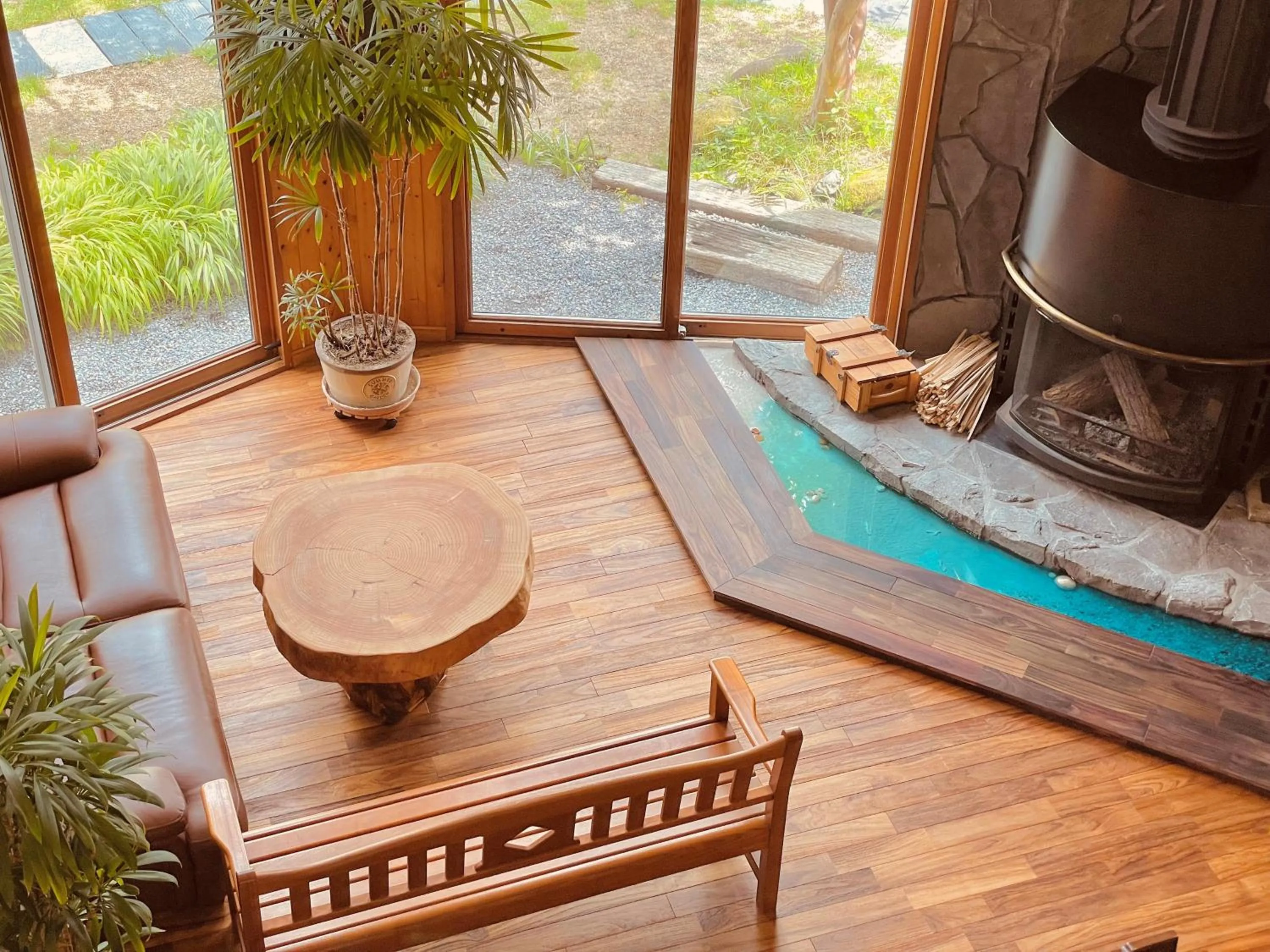 Living room in Nikko Akarinoyado Villa Revage