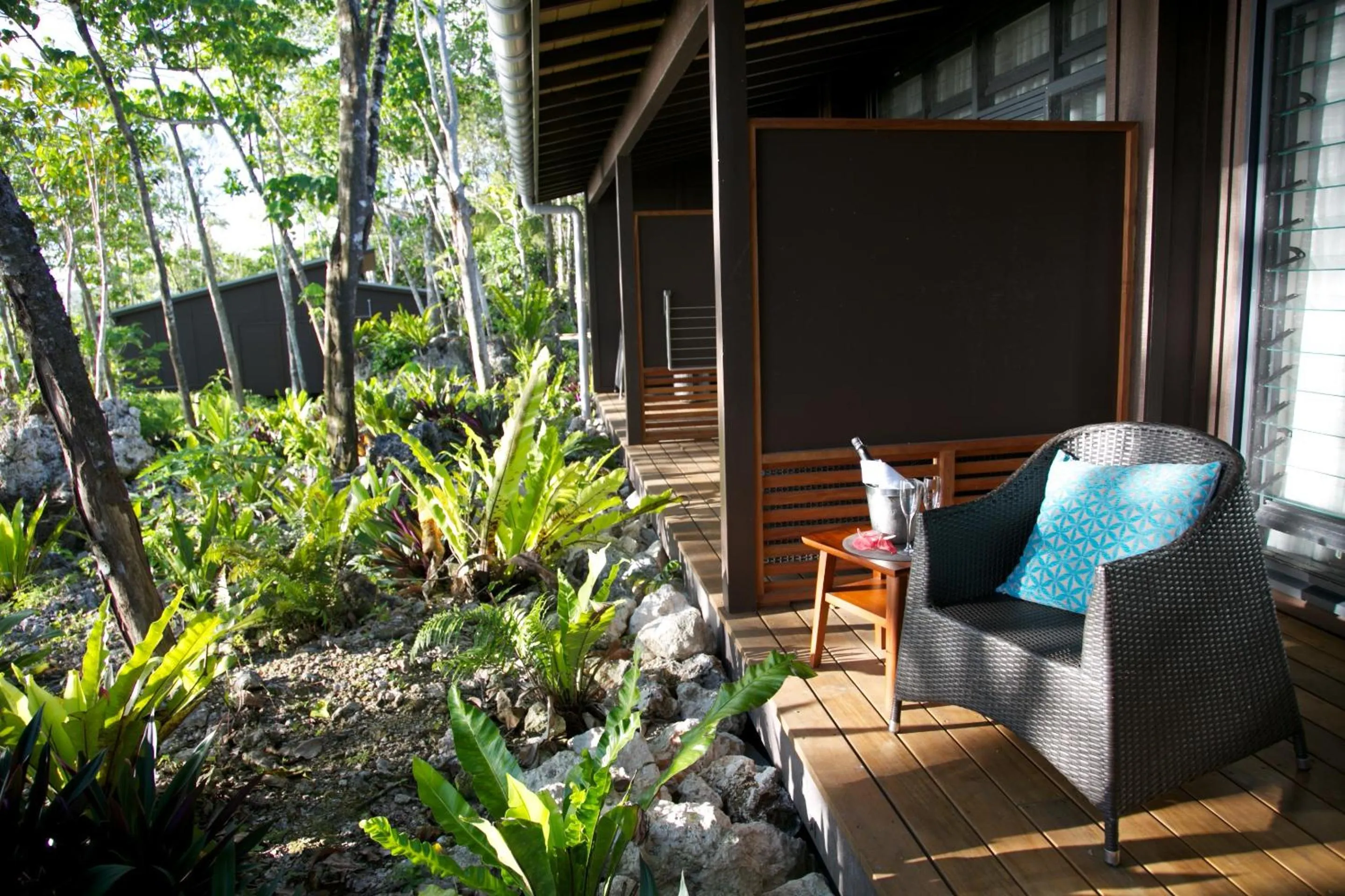Patio in Scenic Matavai Resort Niue