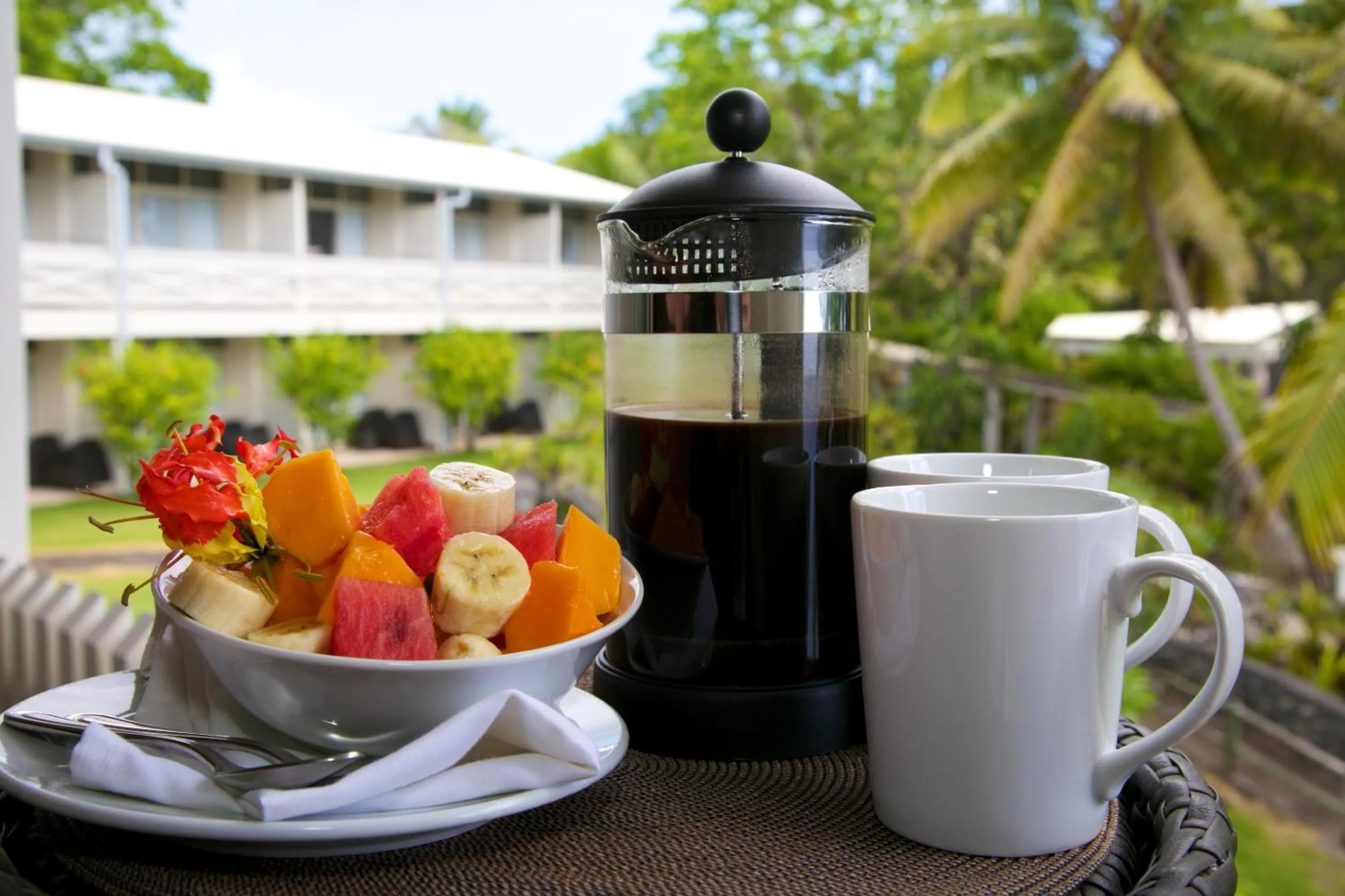 Breakfast in Scenic Matavai Resort Niue