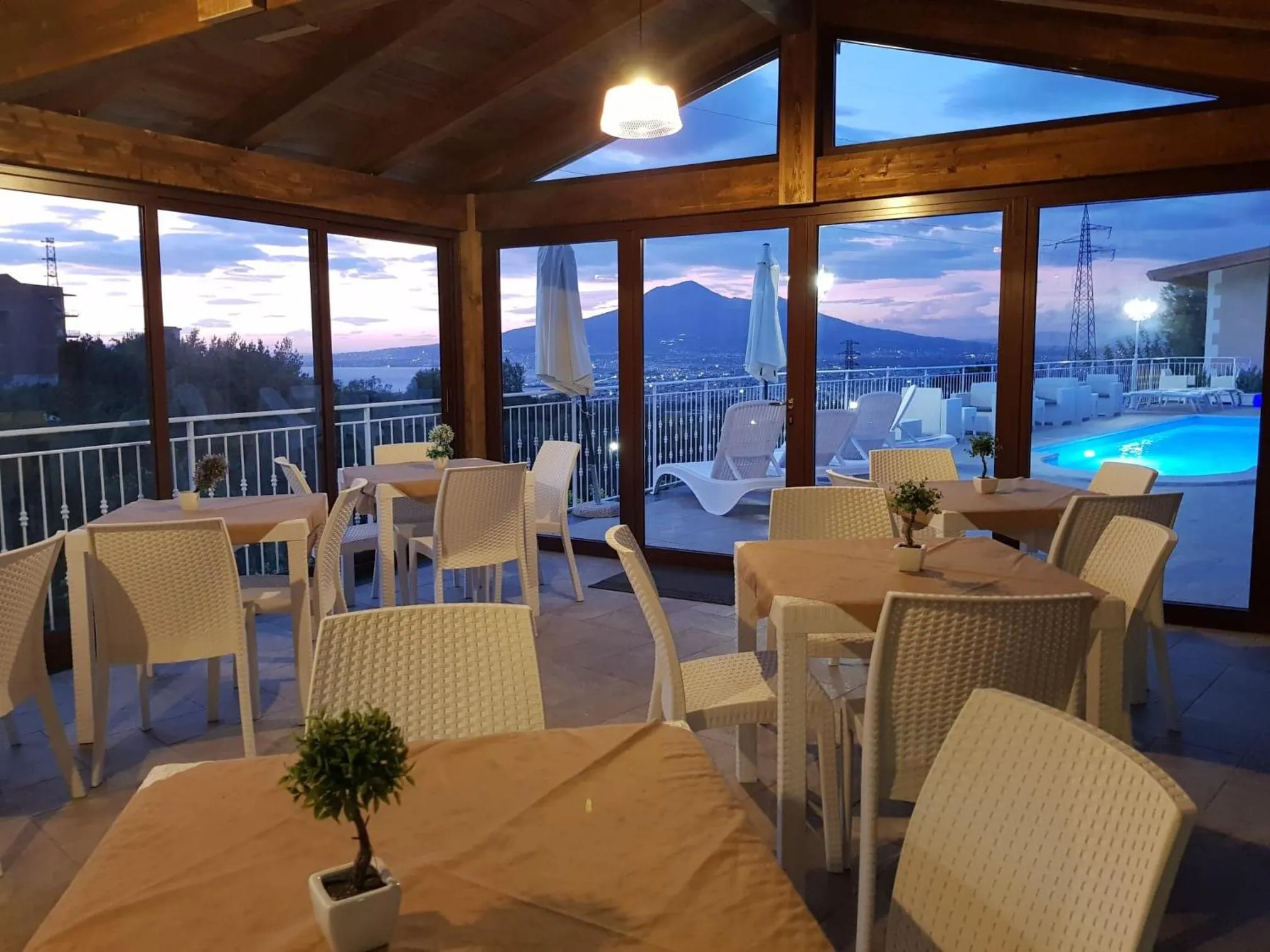 Balcony/Terrace in B&B Villa Catiè