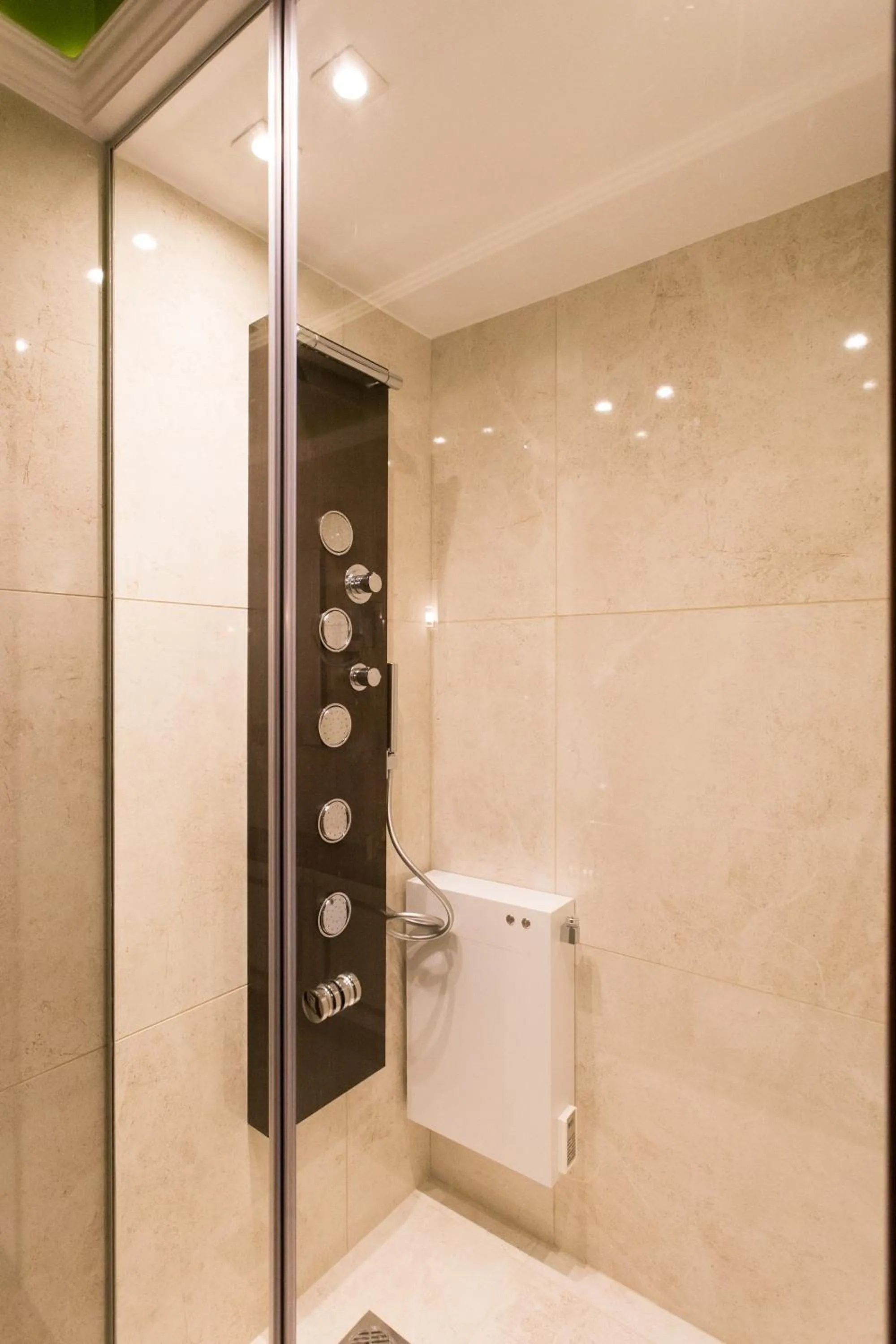 Steam room in Abi Luxury Villas
