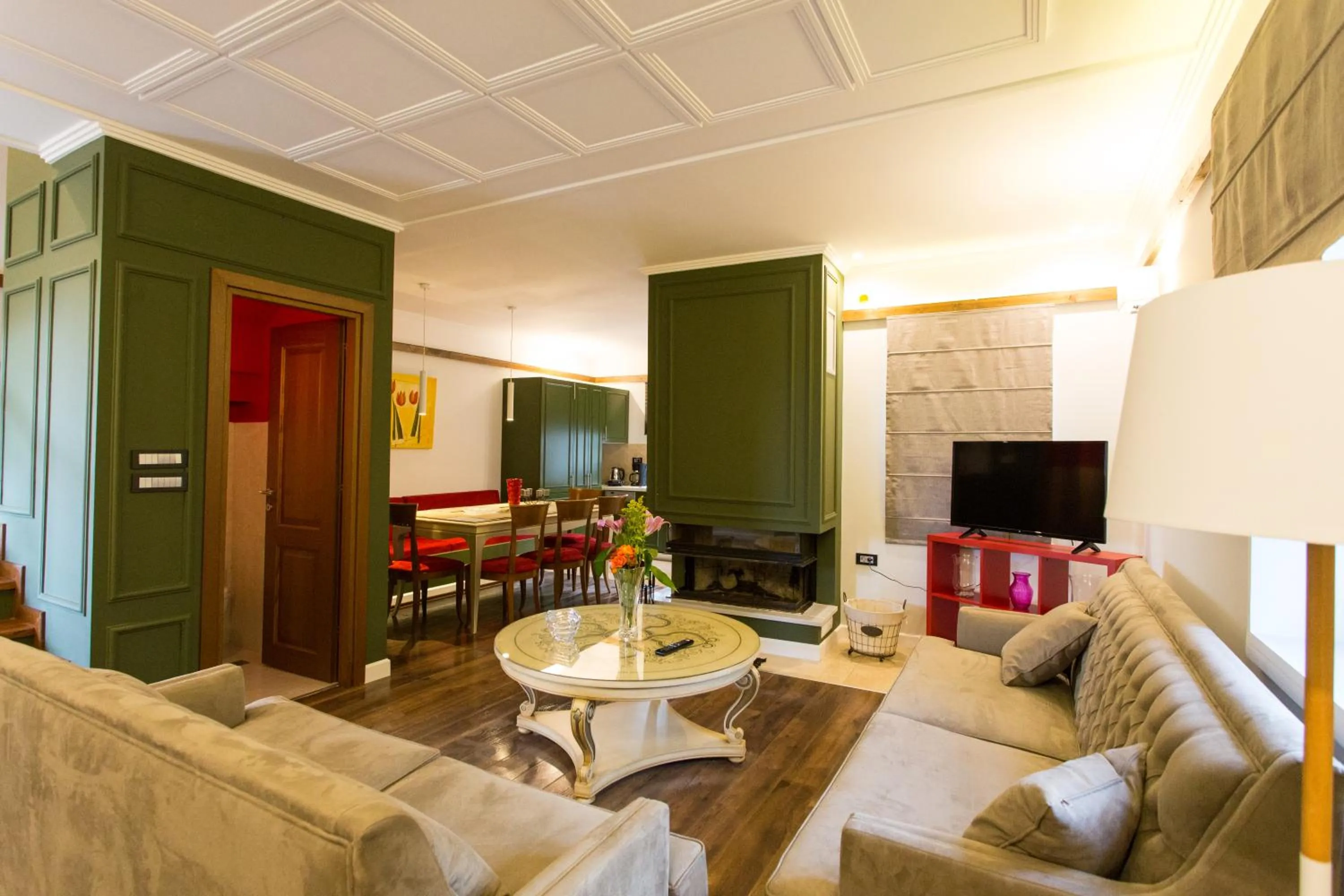 Living room in Abi Luxury Villas