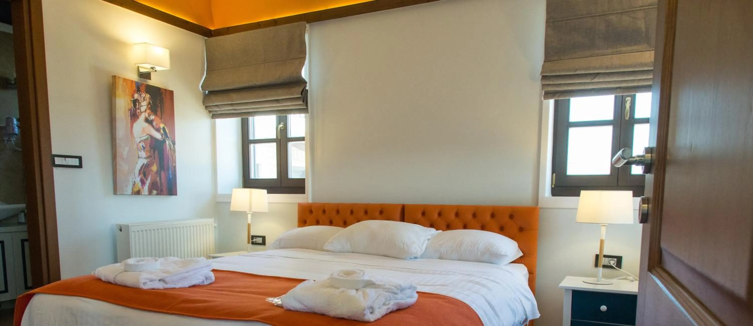 Bedroom, Bed in Abi Luxury Villas