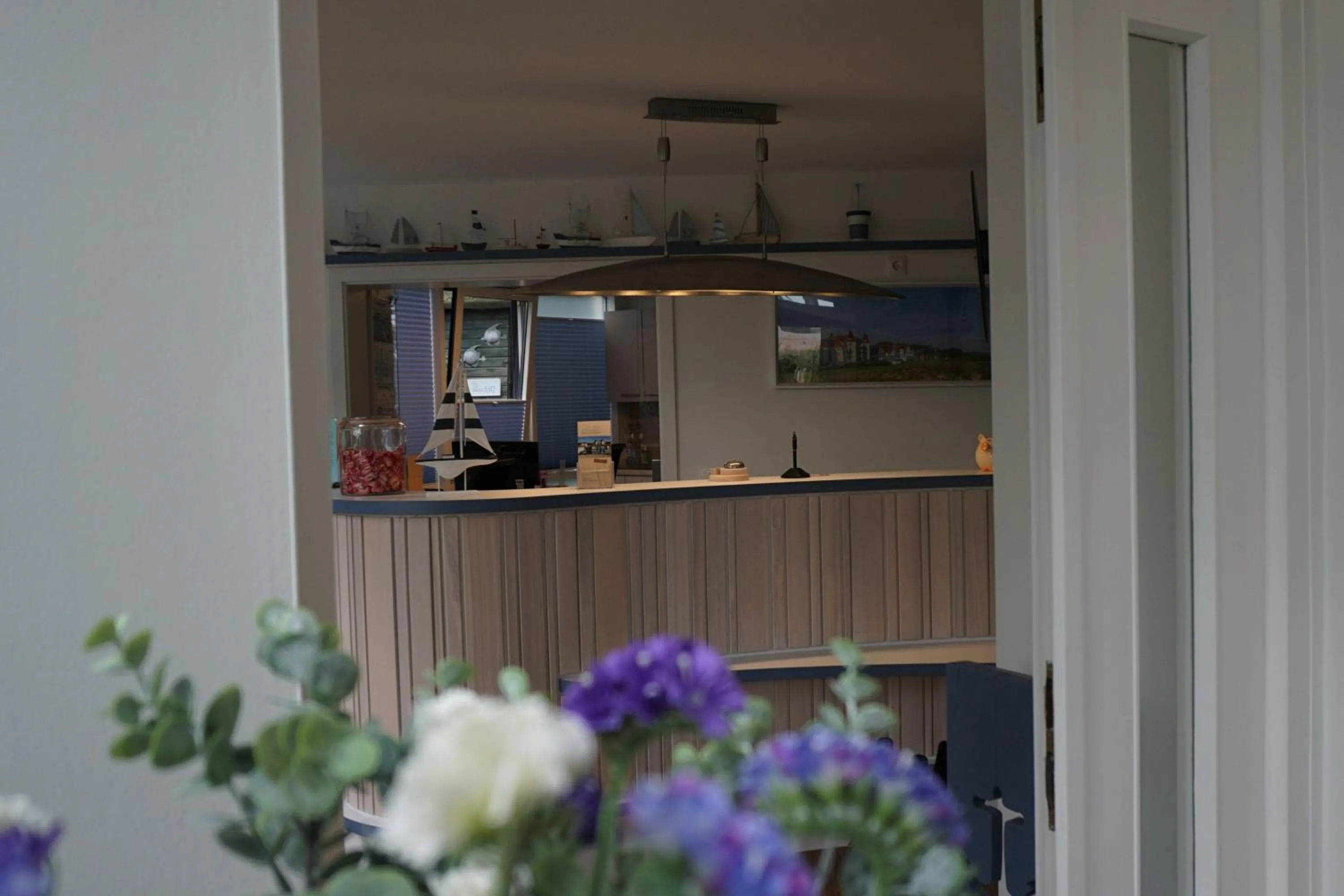 Lobby or reception in Parkhotel Seeblick