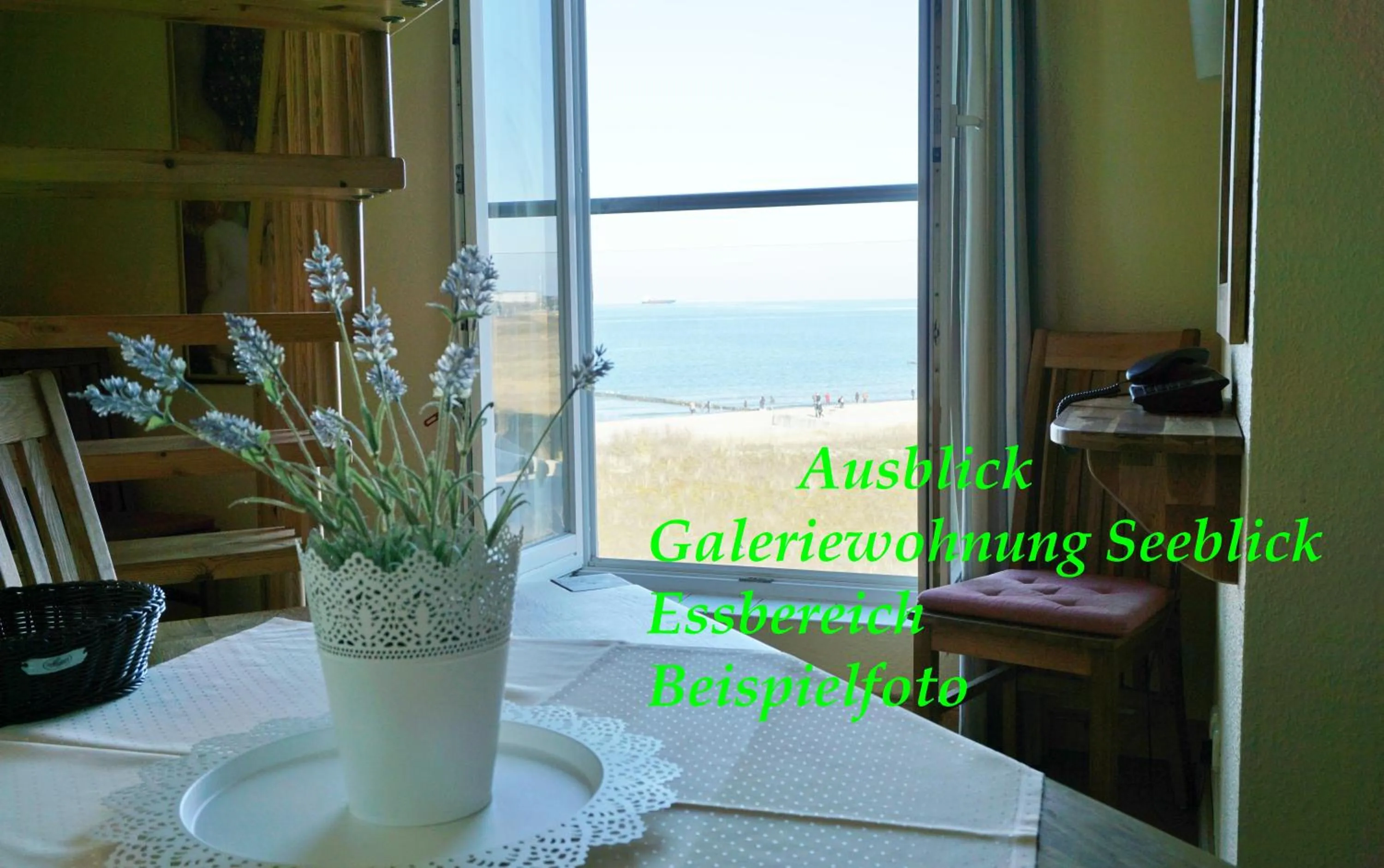 Sea view in Parkhotel Seeblick