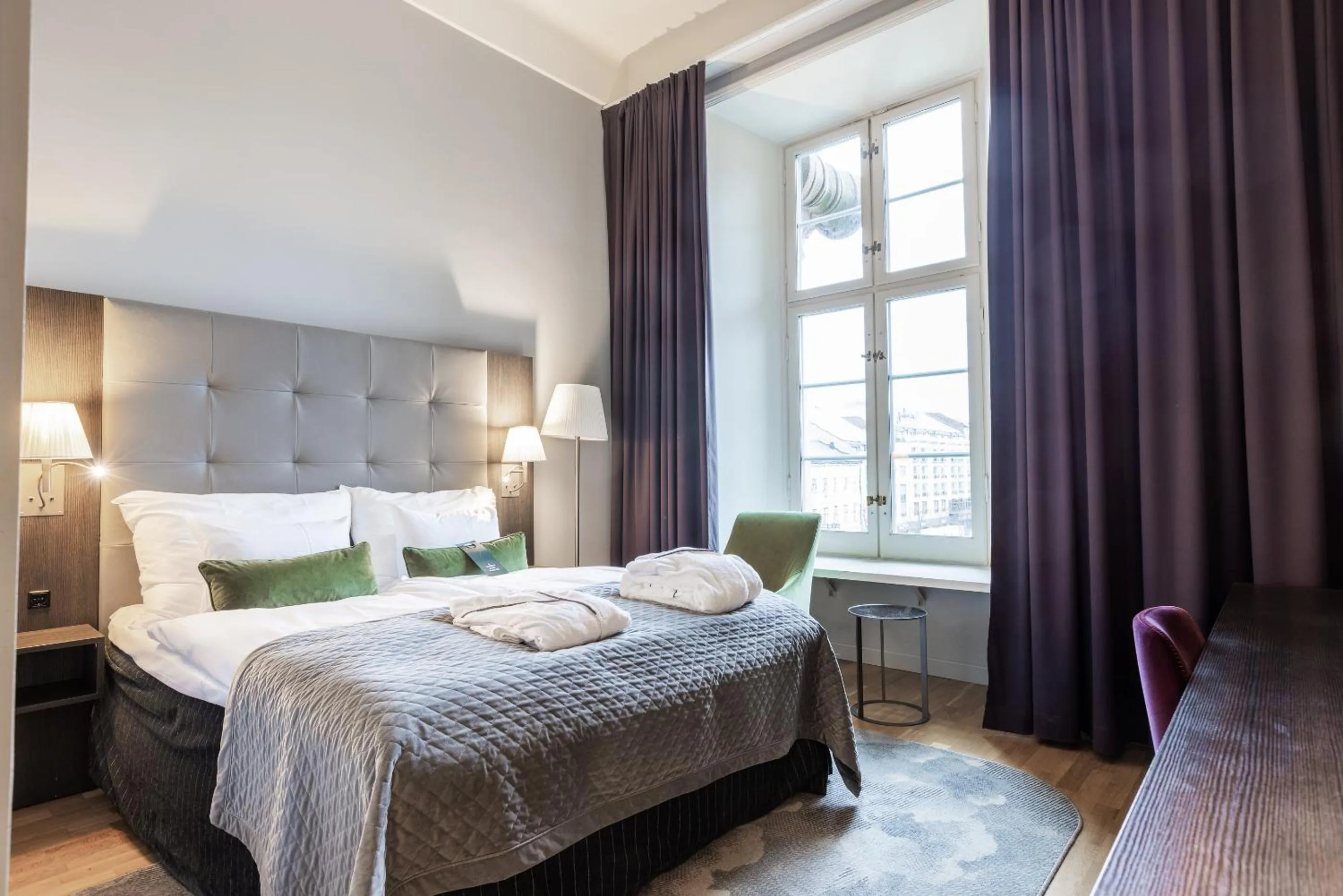 Bedroom, Bed in Clarion Hotel Post