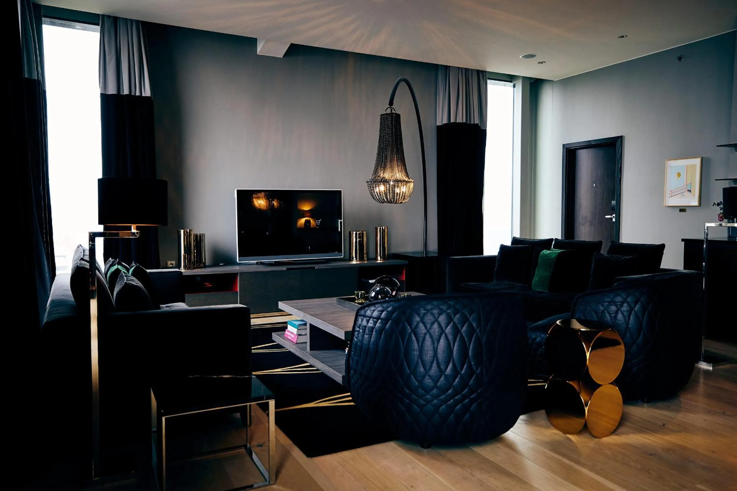 Living room in Clarion Hotel Post